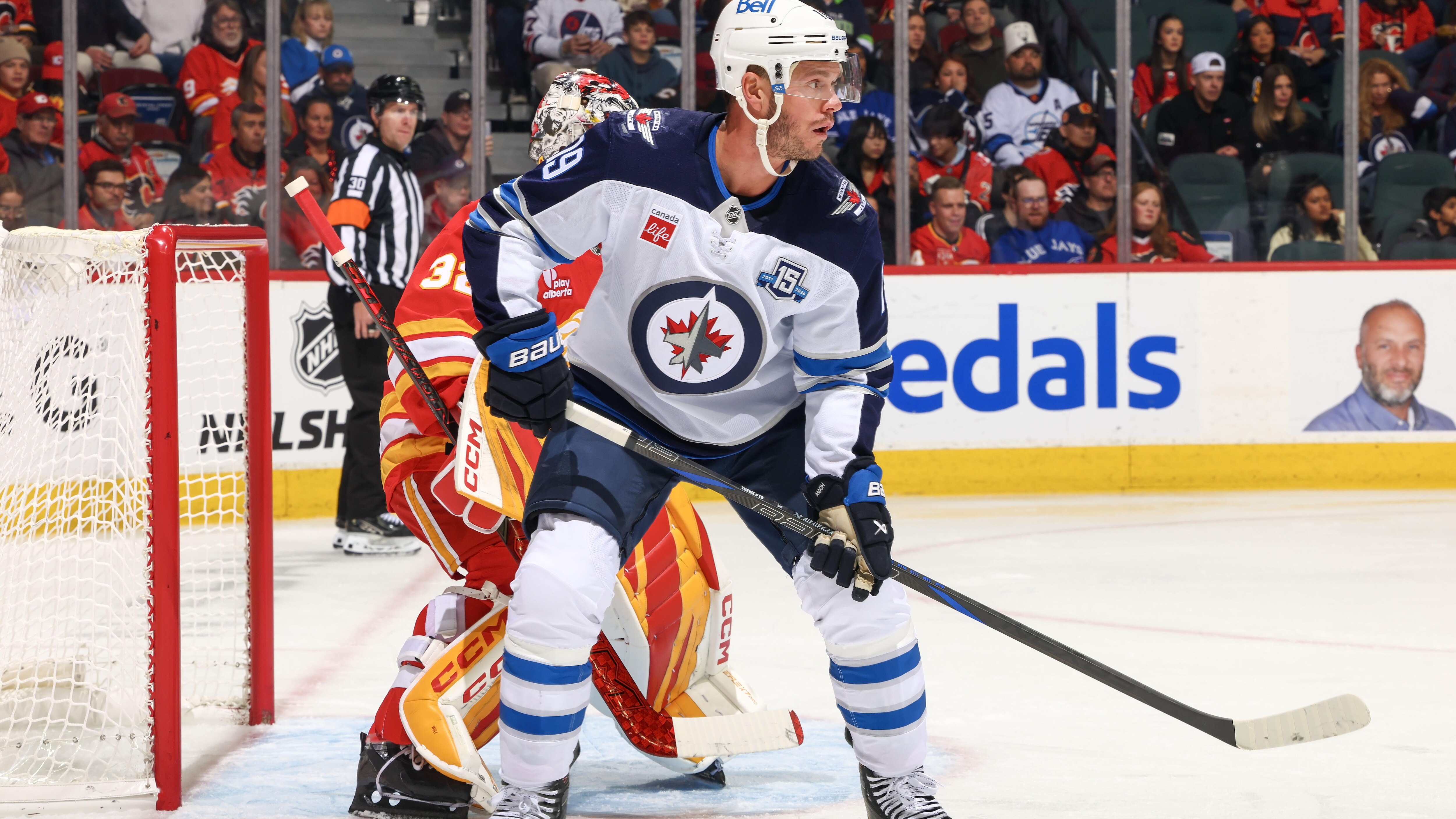 Calgary Flames v Winnipeg Jets