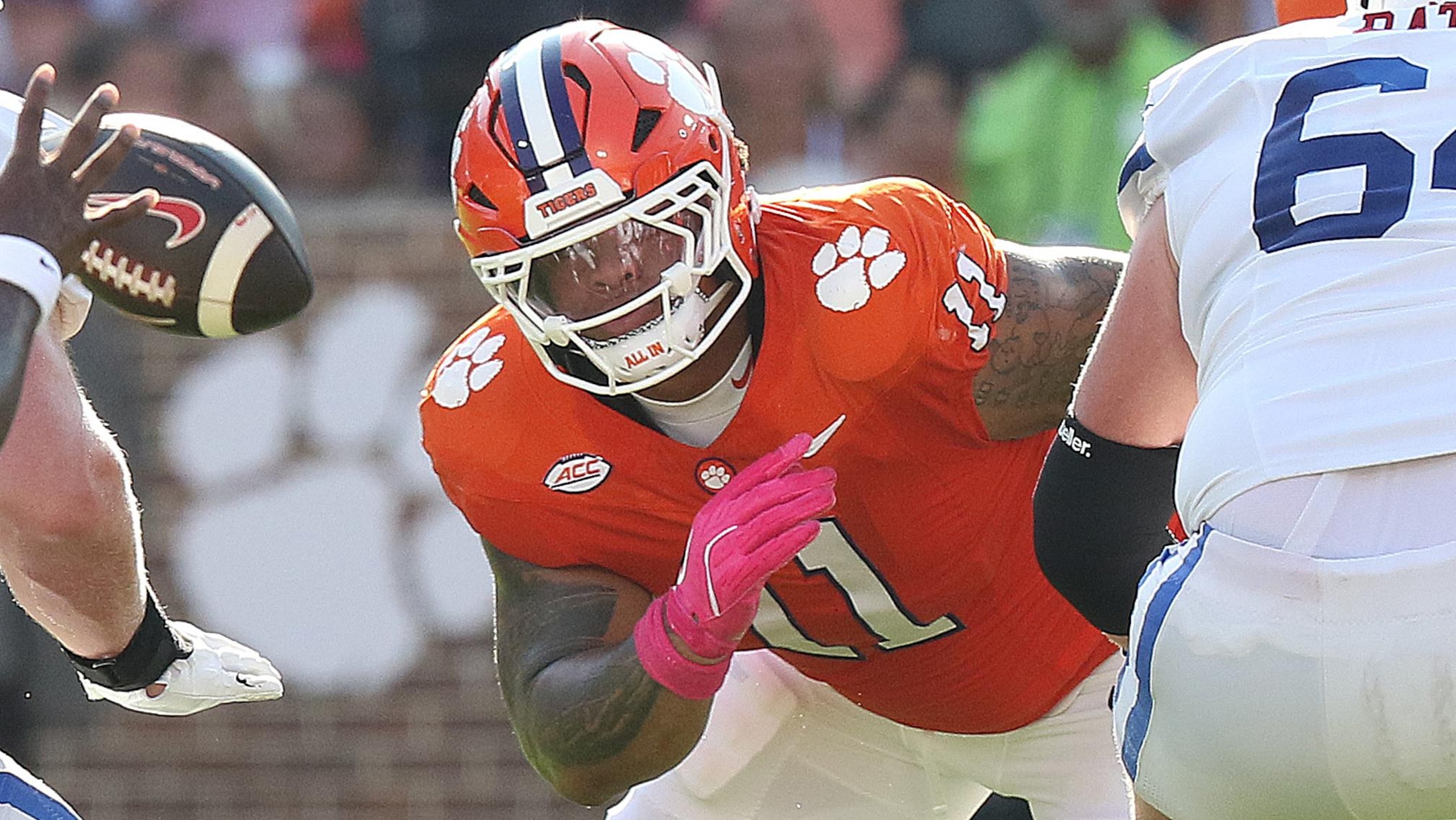 COLLEGE FOOTBALL: OCT 18 SMU at Clemson