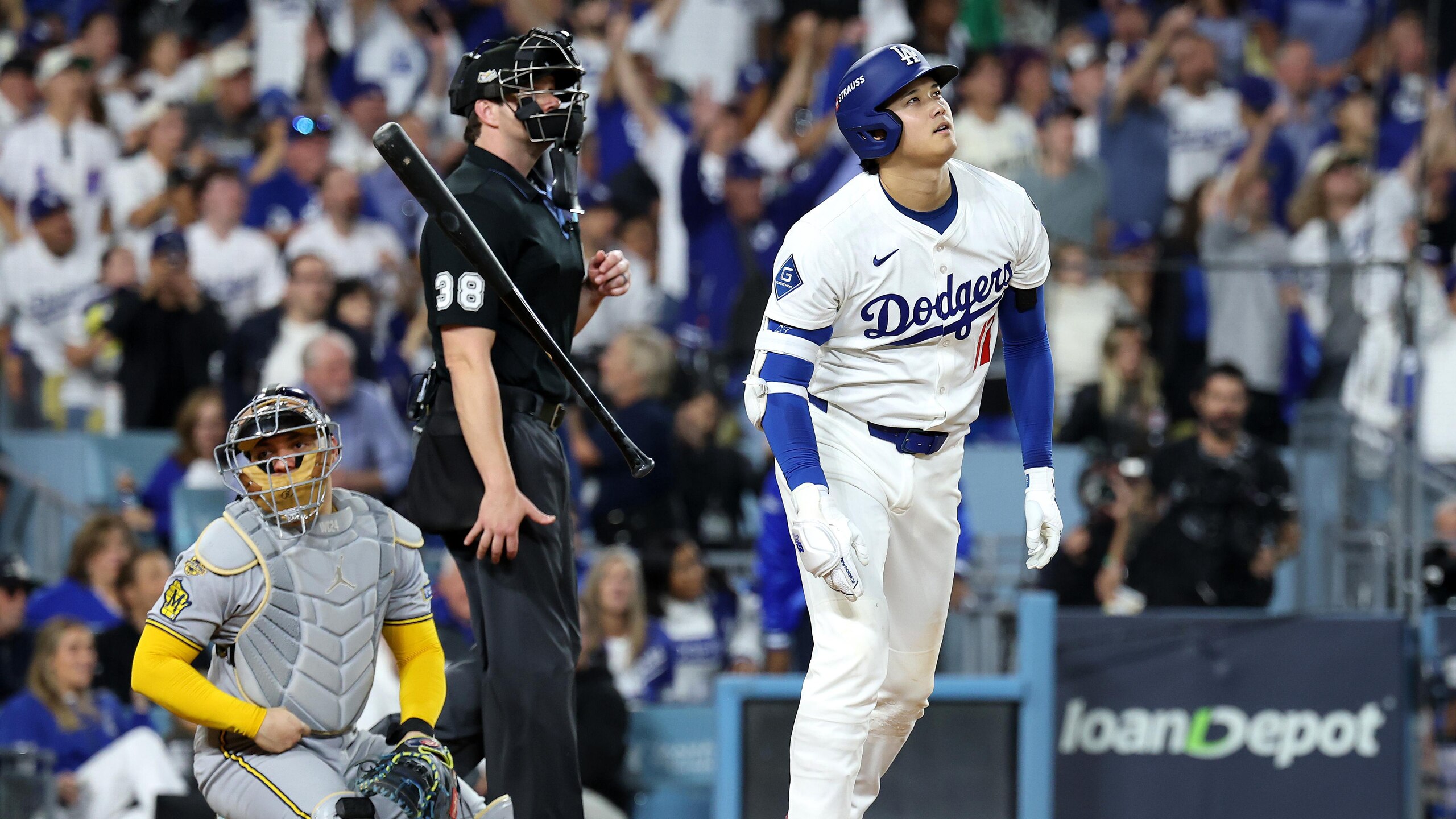 National League Championship Series - Milwaukee Brewers v Los Angeles Dodgers - Game Four