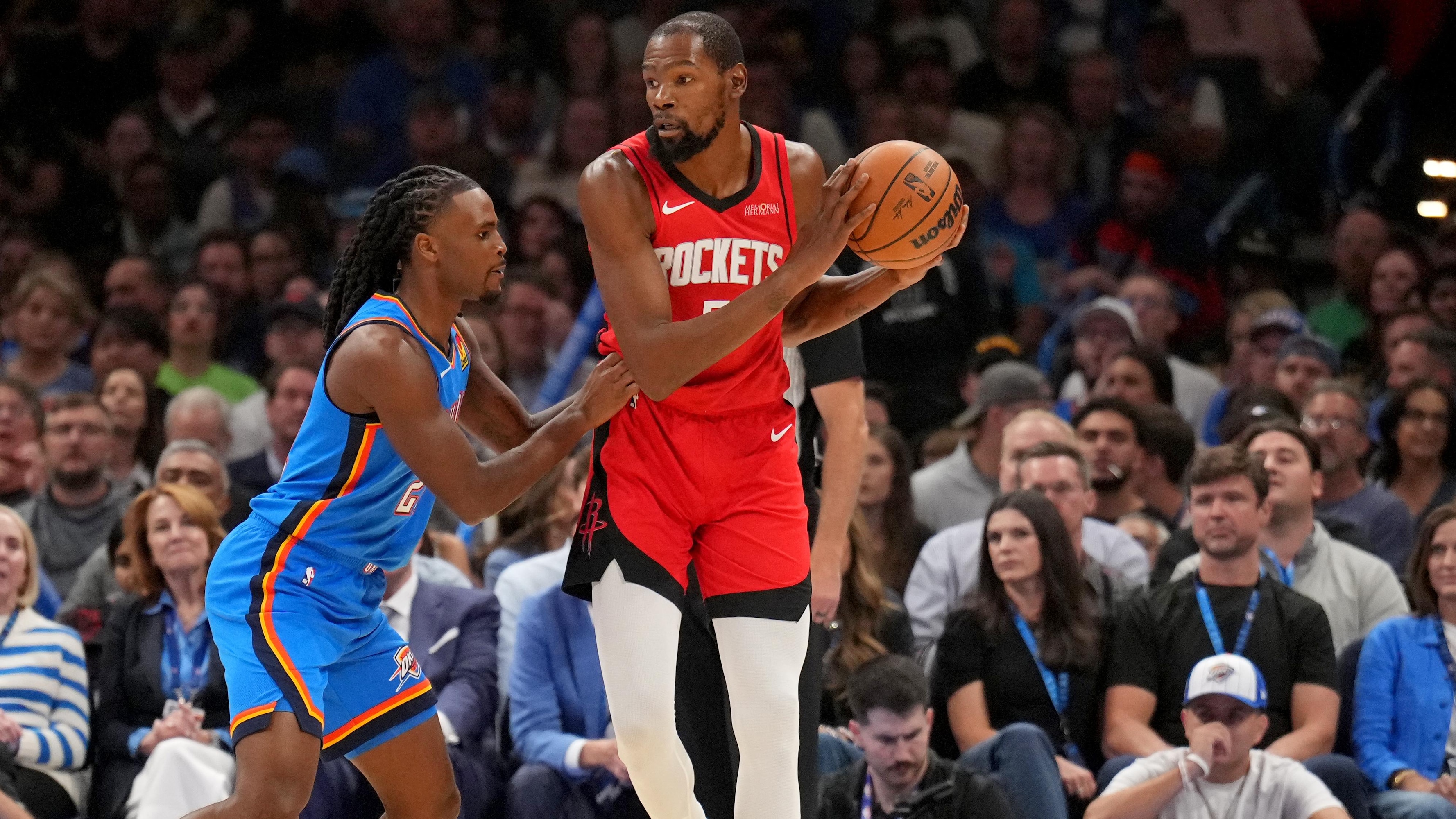 NBA Ref Explains Not Calling Technical Foul on Kevin Durant in Rockets-Thunder