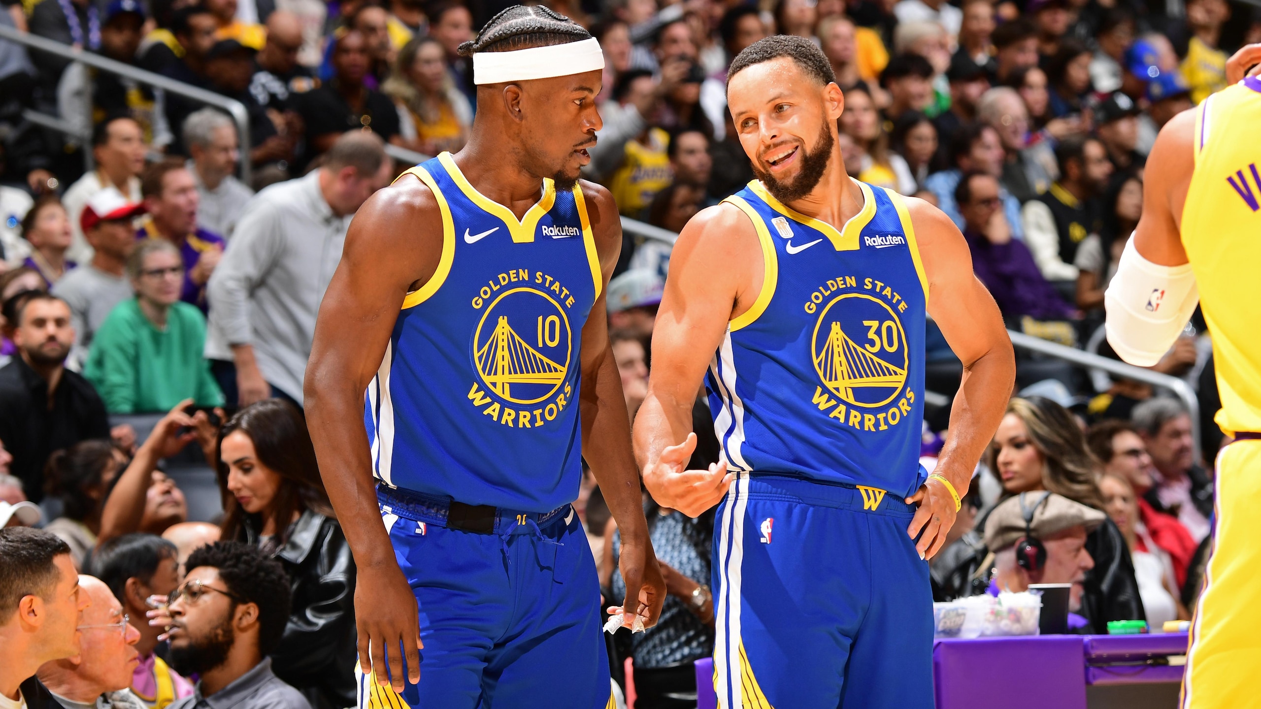 Golden State Warriors v Los Angeles Lakers