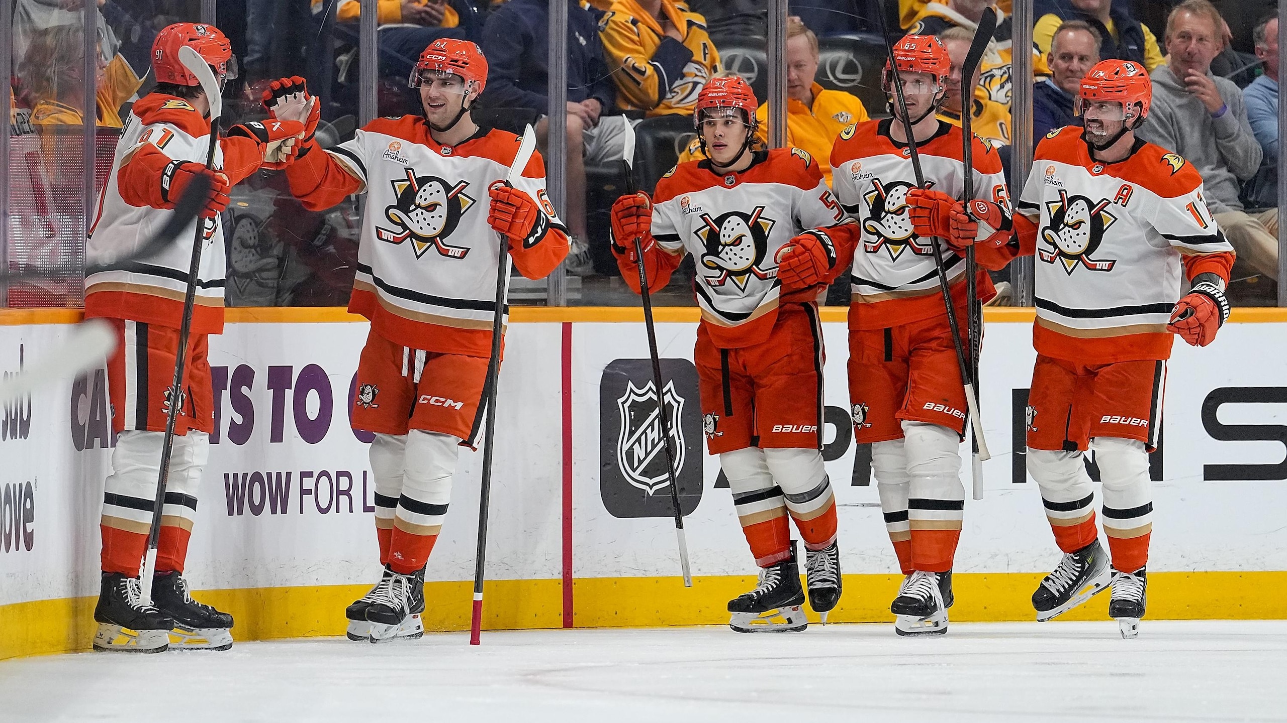 Anaheim Ducks v Nashville Predators
