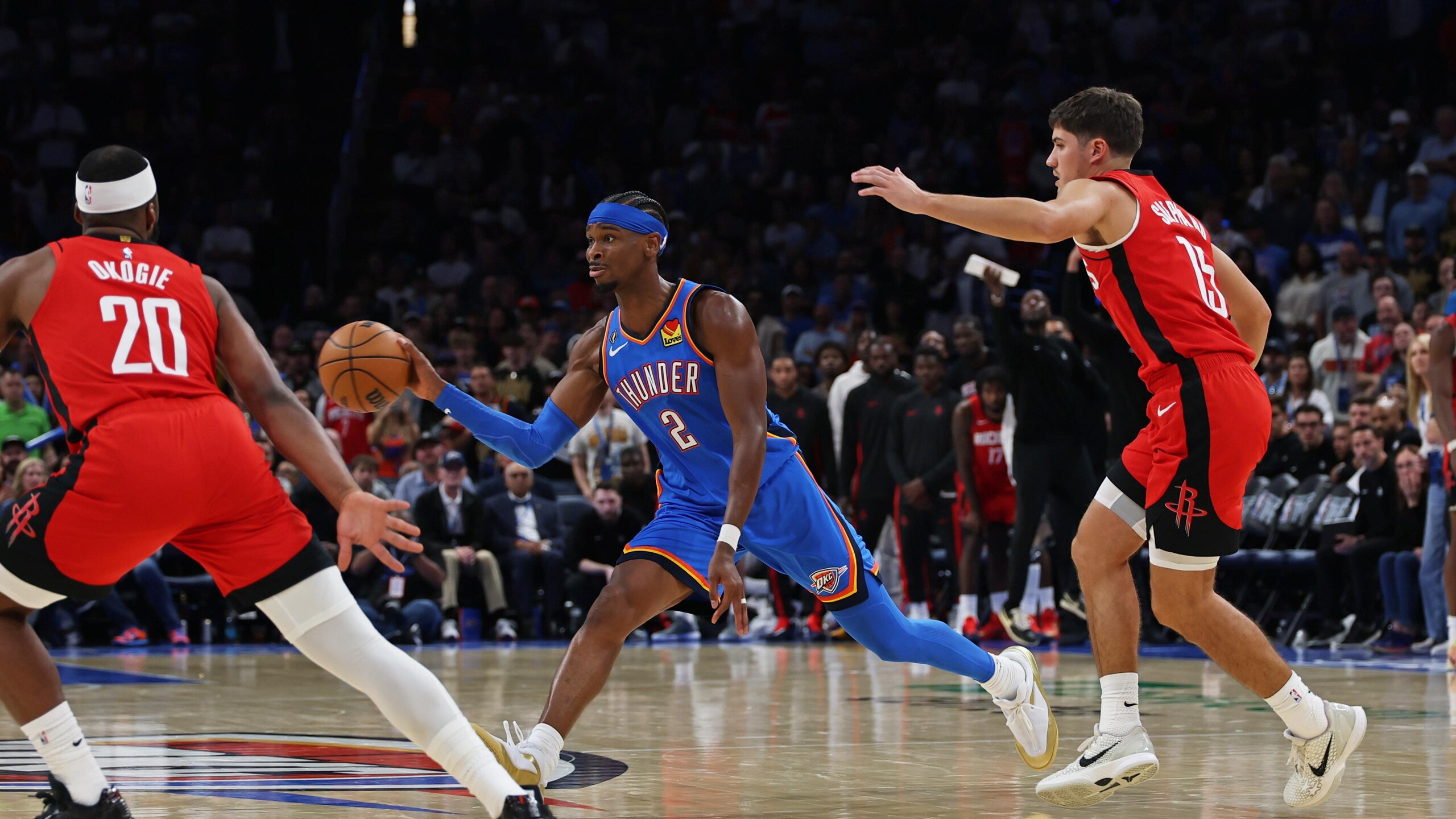 Houston Rockets v Oklahoma City Thunder Houston Rockets v Oklahoma City Thunder