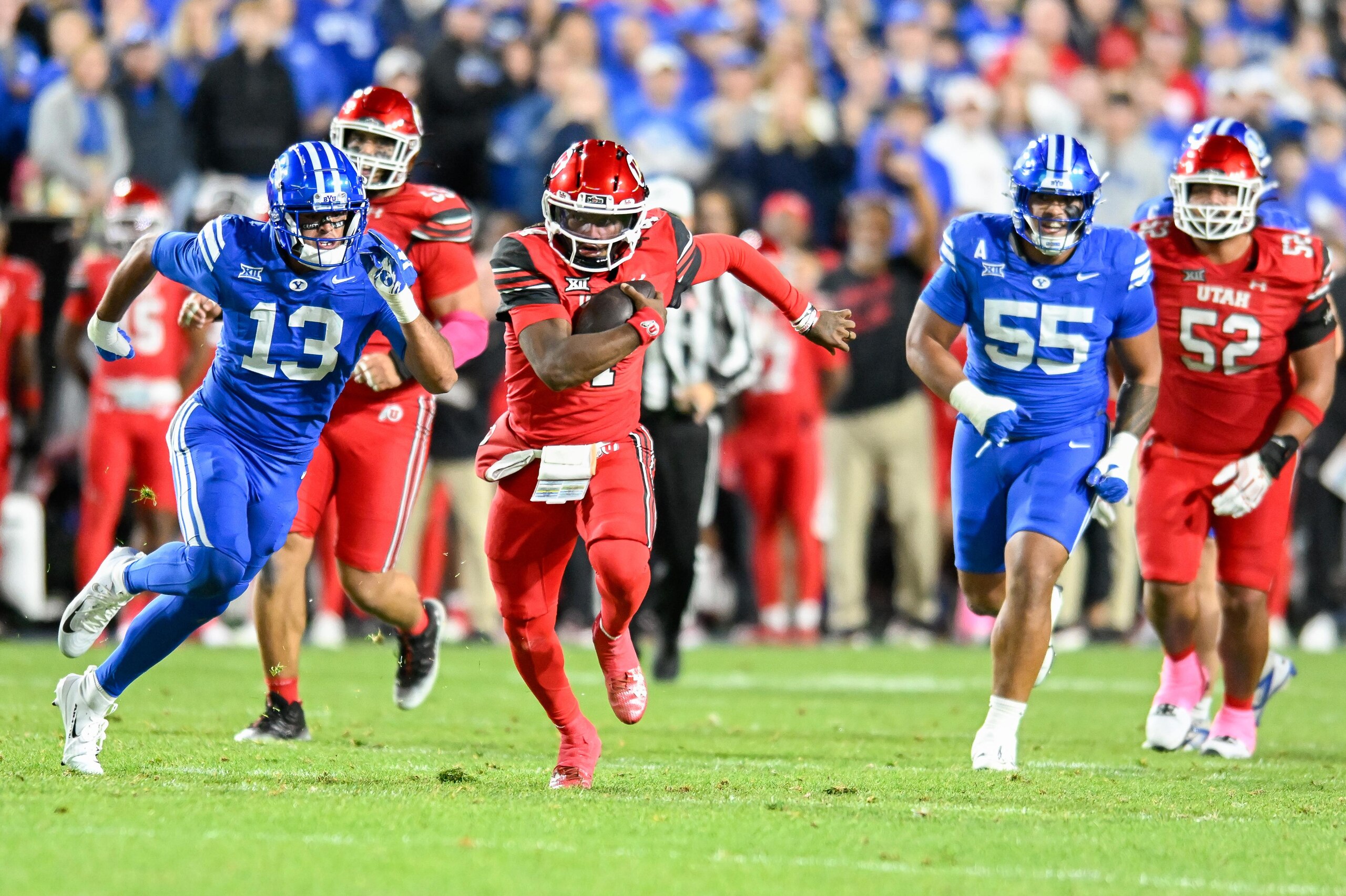 COLLEGE FOOTBALL: OCT 18 Utah at BYU