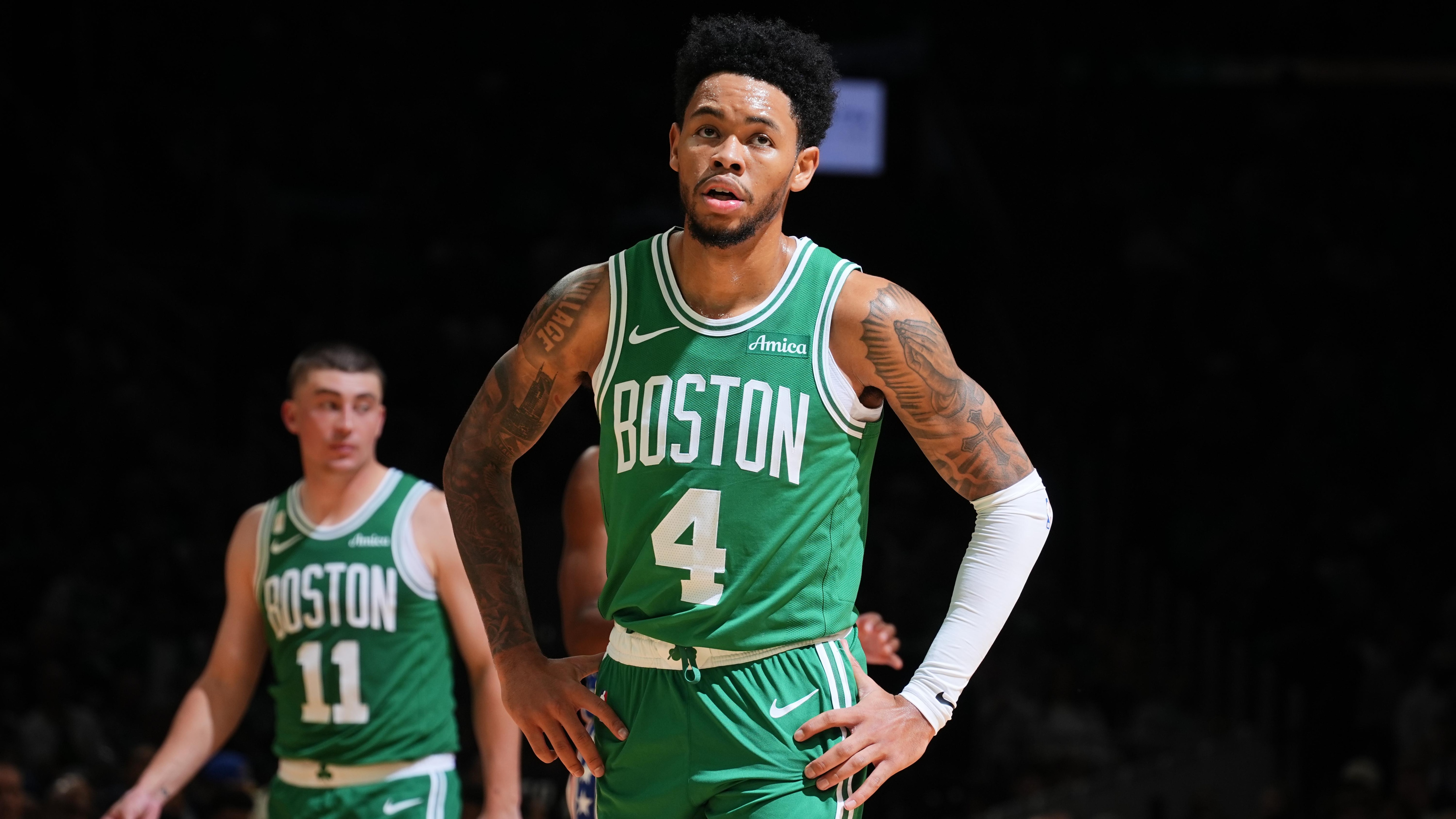 Philadelphia 76ers v Boston Celtics