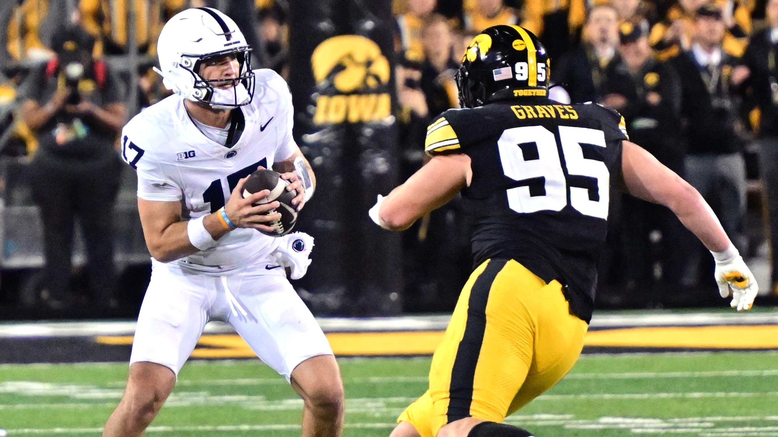 COLLEGE FOOTBALL: OCT 18 Penn State at Iowa COLLEGE FOOTBALL: OCT 18 Penn State at Iowa