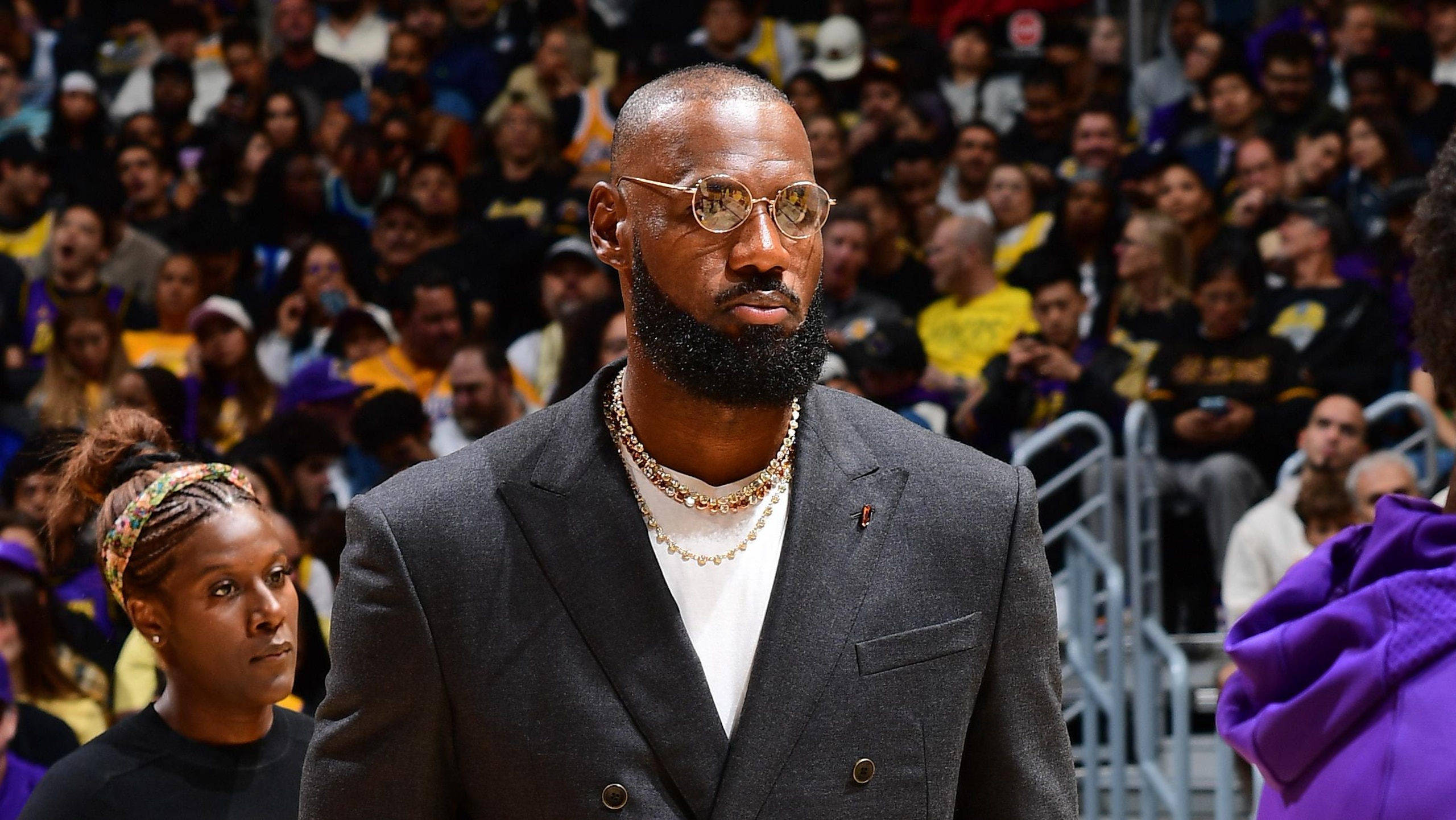 Golden State Warriors v Los Angeles Lakers