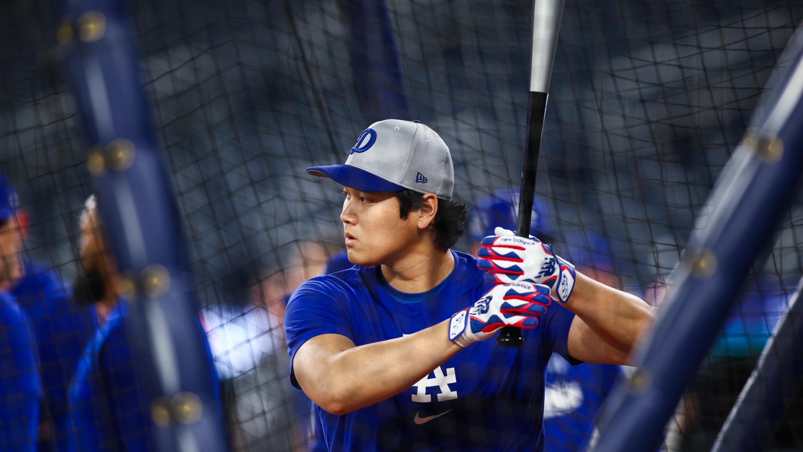 World Series - Los Angeles Dodgers v Toronto Blue Jays - Workout Day