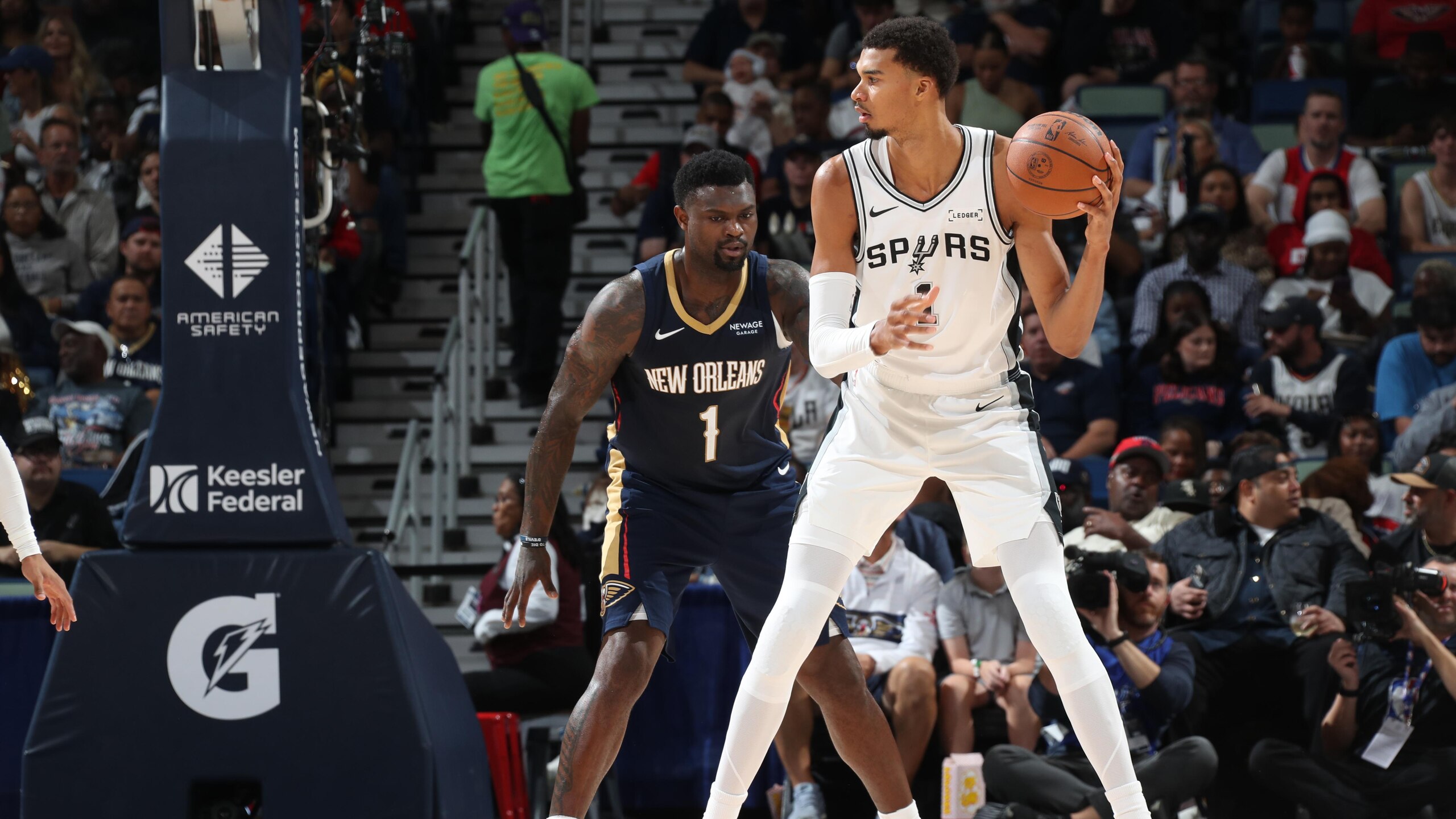 San Antonio Spurs v New Orleans Pelicans