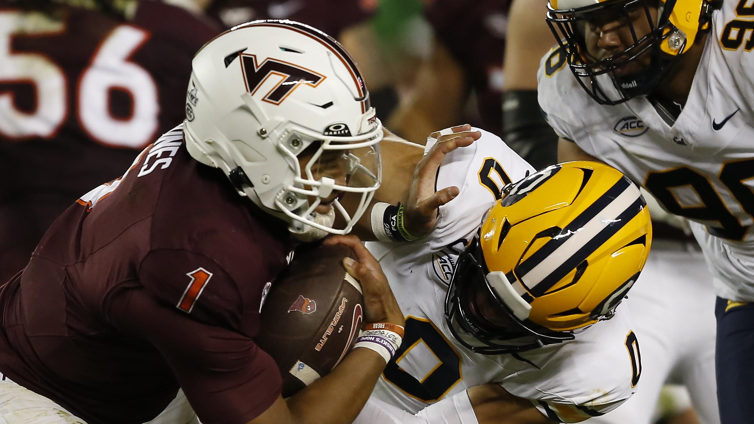 COLLEGE FOOTBALL: OCT 24 Cal at Virginia Tech COLLEGE FOOTBALL: OCT 24 Cal at Virginia Tech