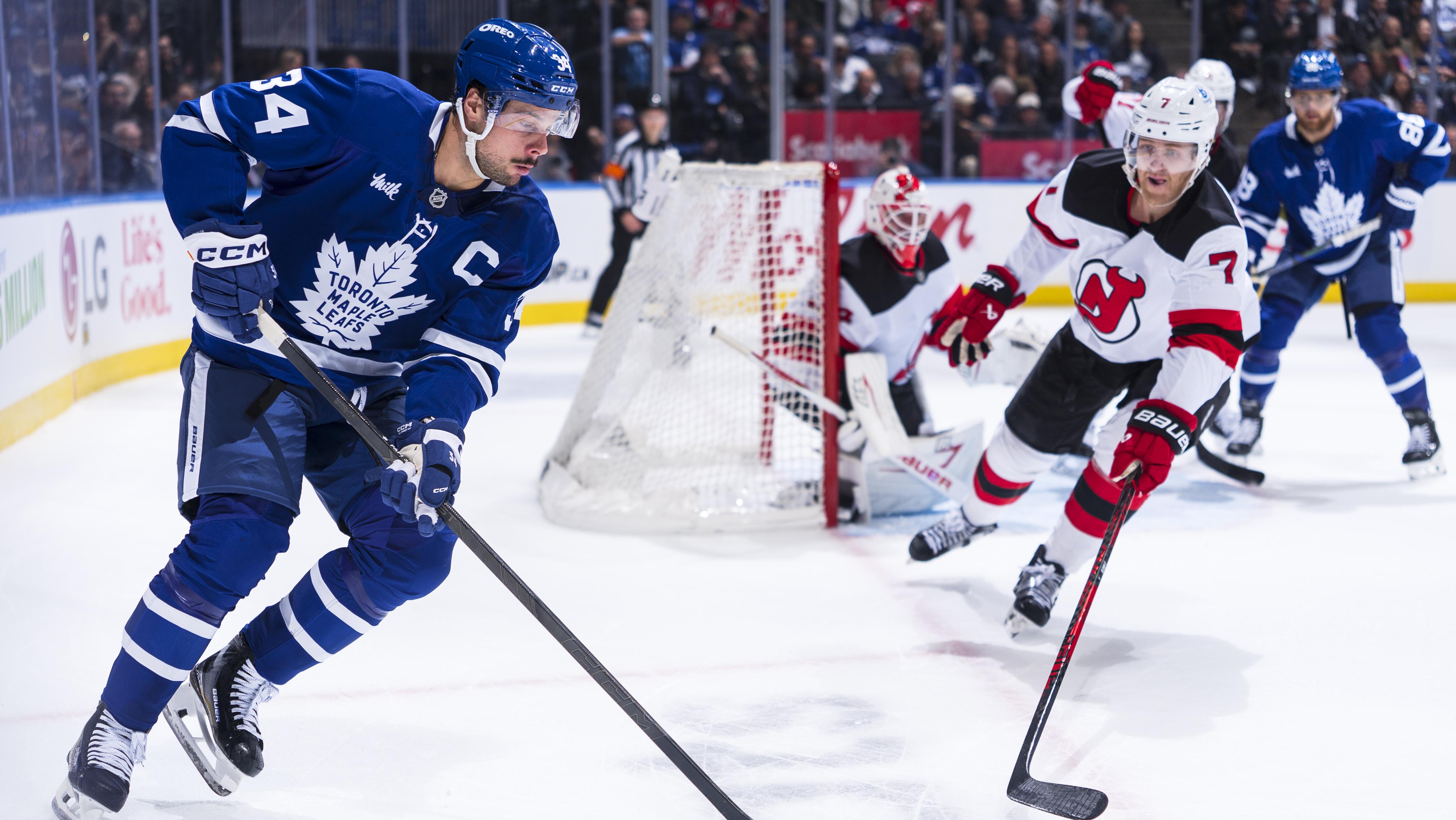 New Jersey Devils v Toronto Maple Leafs New Jersey Devils v Toronto Maple Leafs