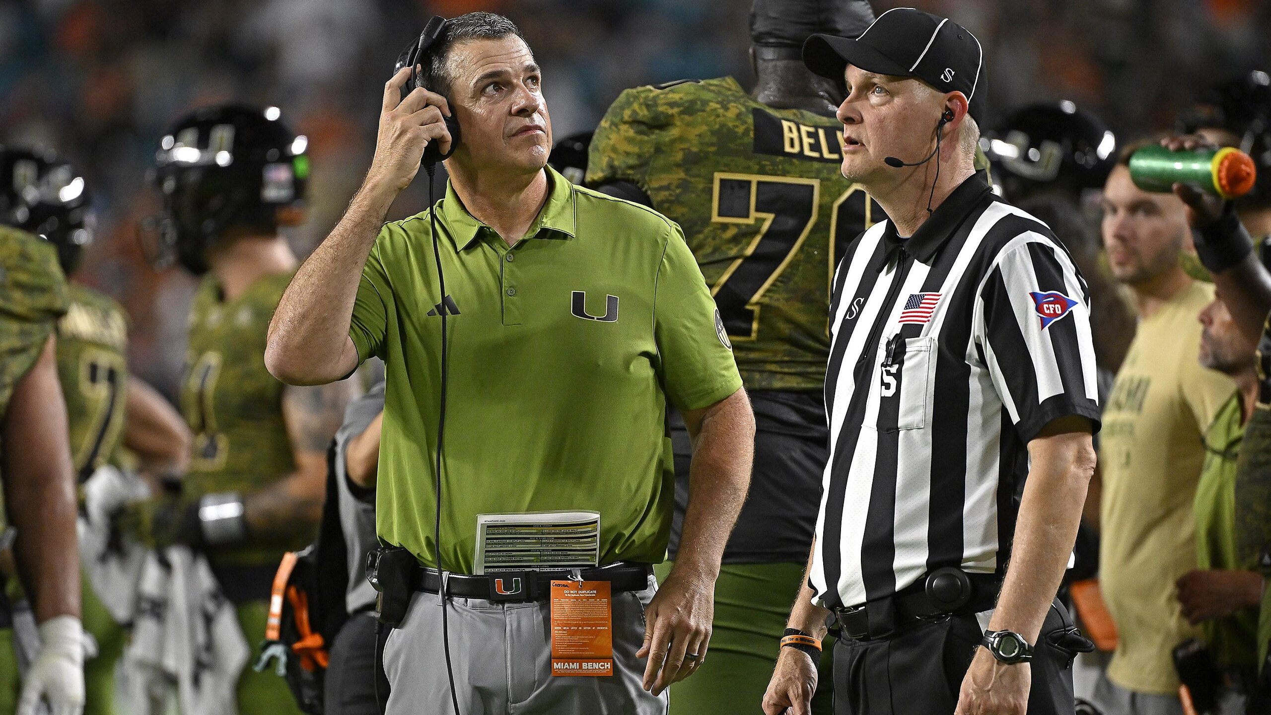 COLLEGE FOOTBALL: OCT 25 Stanford at Miami