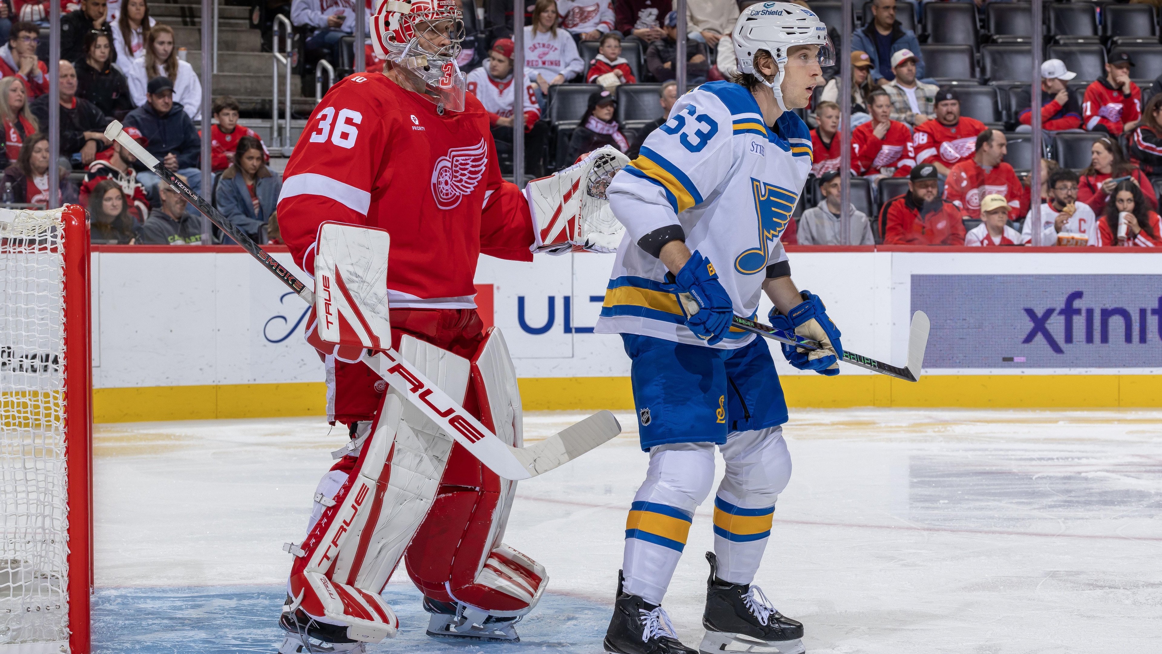 St. Louis Blues v Detroit Red Wings St. Louis Blues v Detroit Red Wings