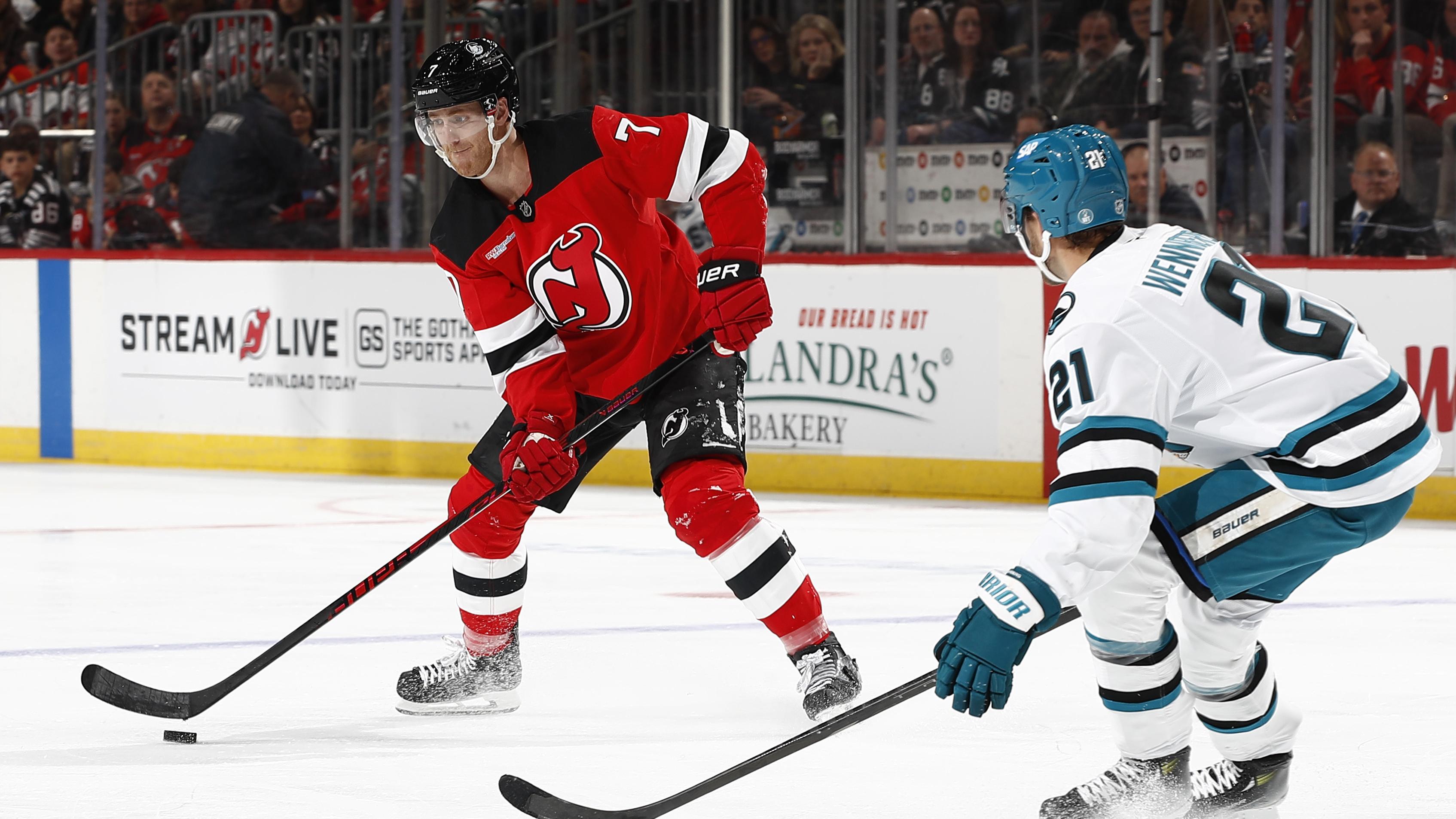 San Jose Sharks v New Jersey Devils
