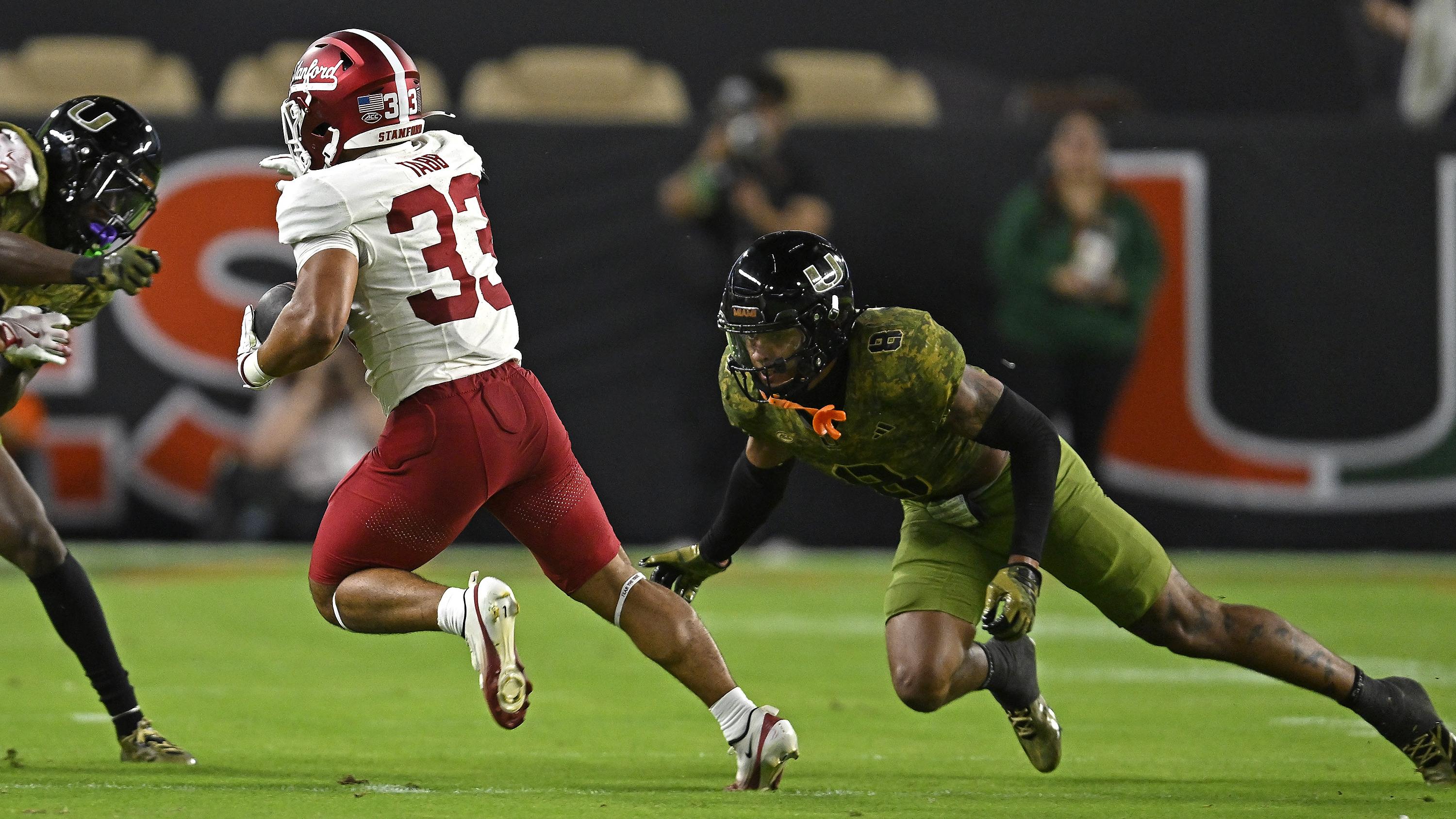 COLLEGE FOOTBALL: OCT 25 Stanford at Miami
