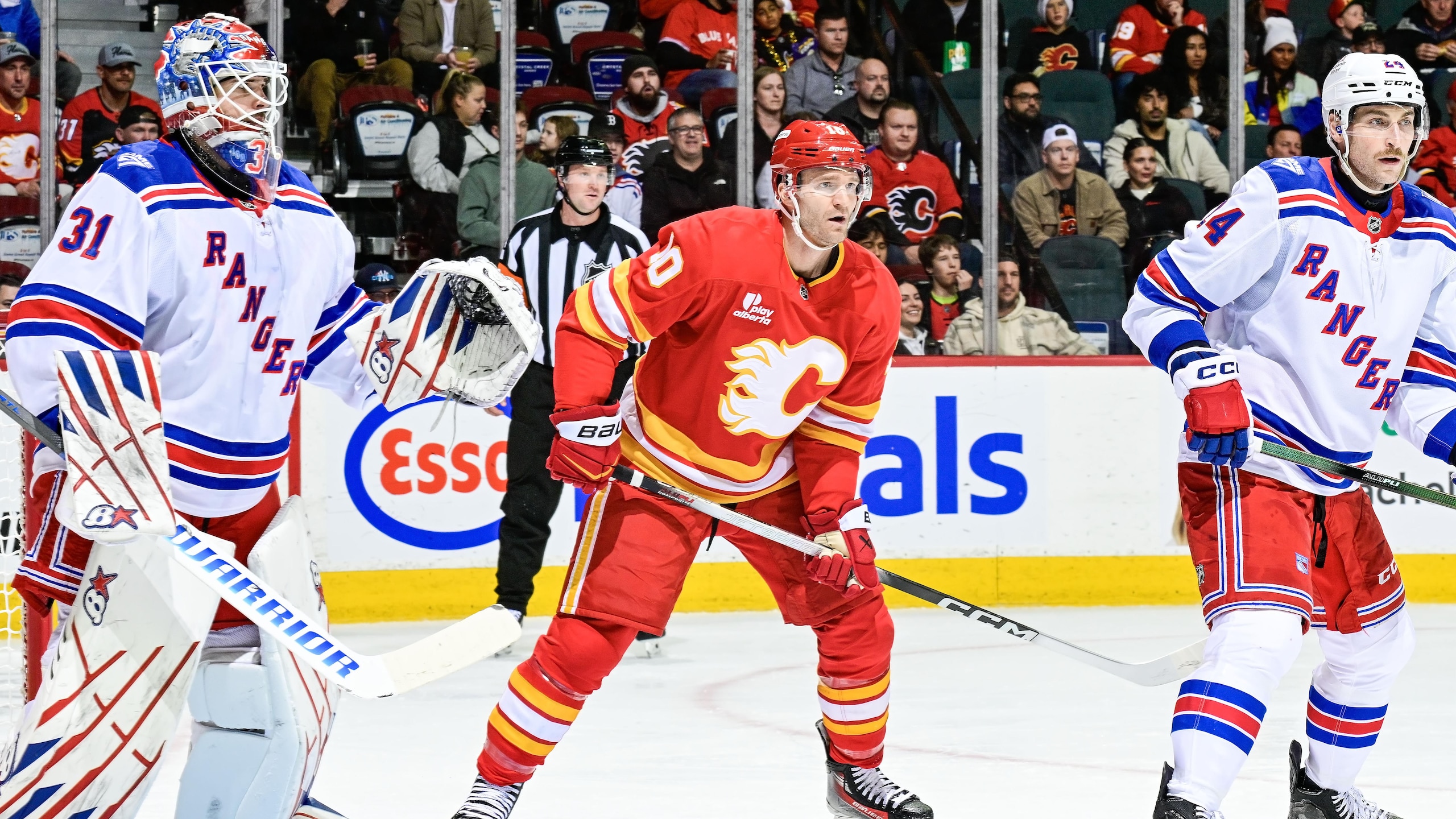 Calgary Flames v New York Rangers