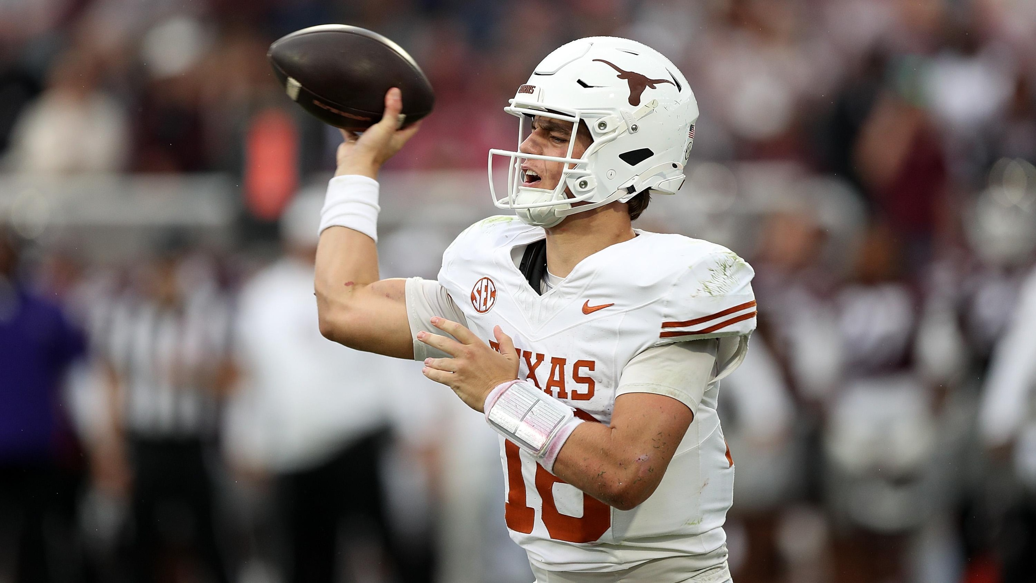 Arch Manning Injury Concerns CFB Fans After QB Silenced Critics in Texas' Win vs. MSST