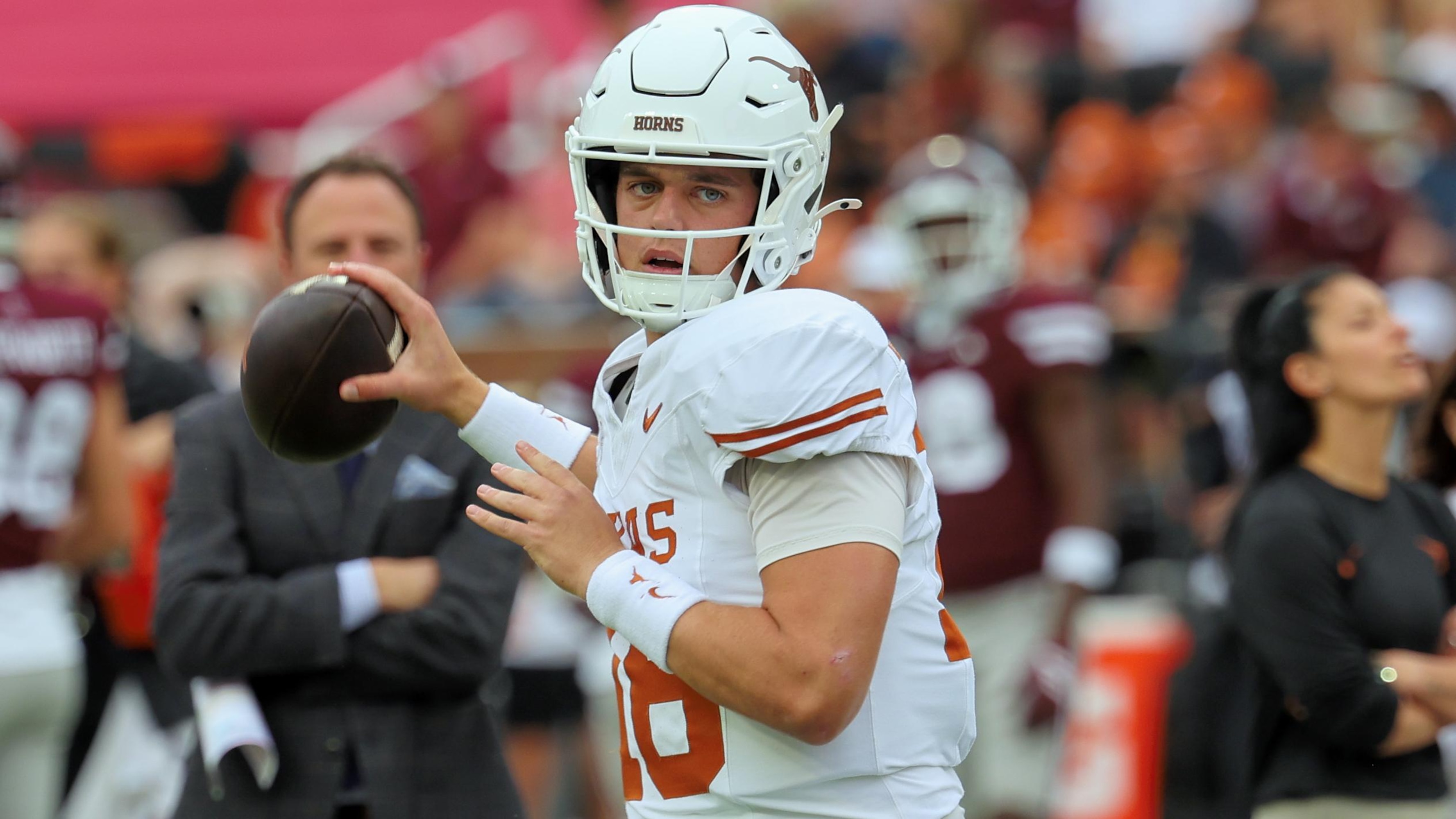 Arch Manning's Injury Status 'Trending Positively' Ahead of Texas' Game vs. Vanderbilt