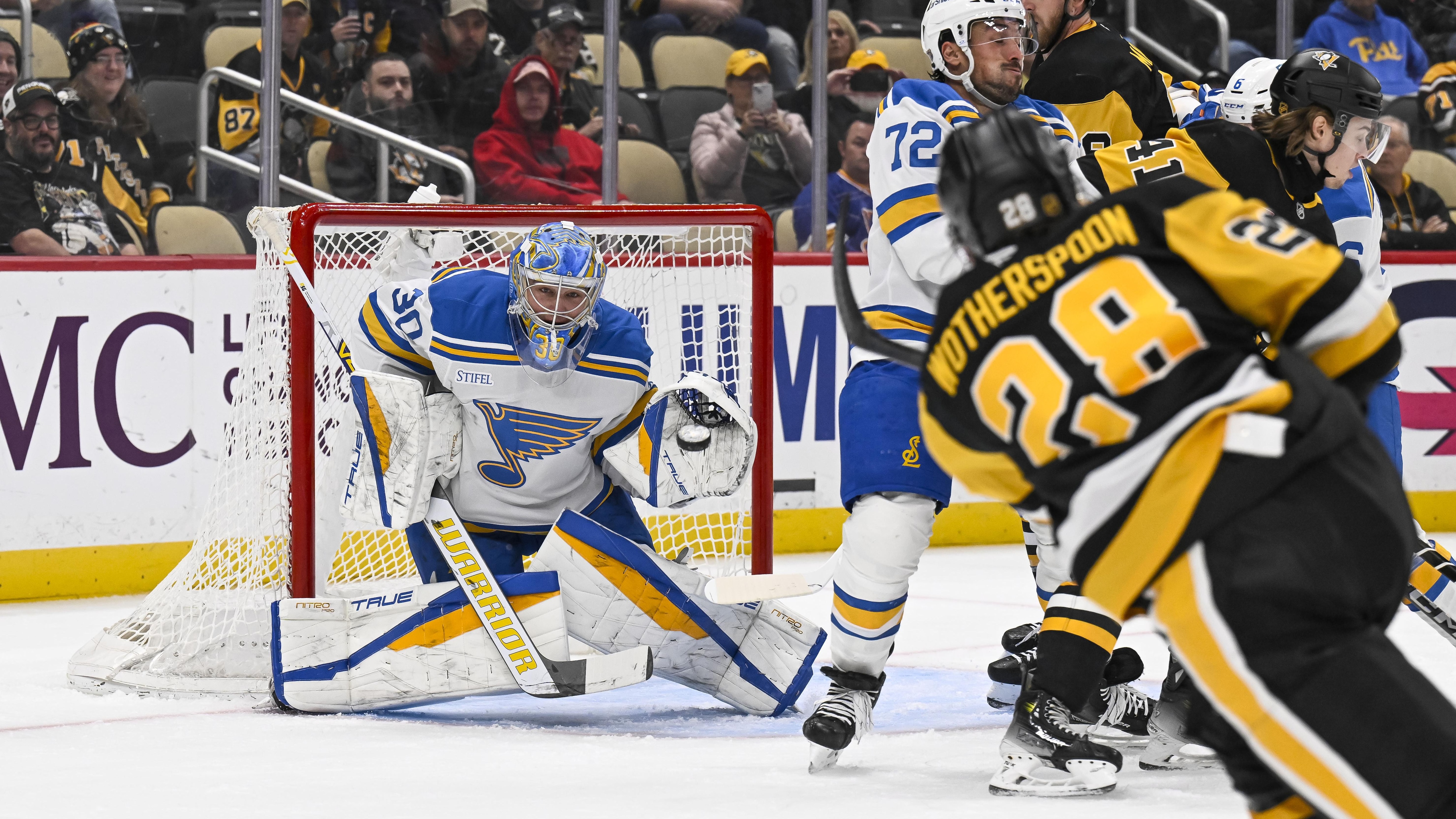 NHL: OCT 27 Blues at Penguins