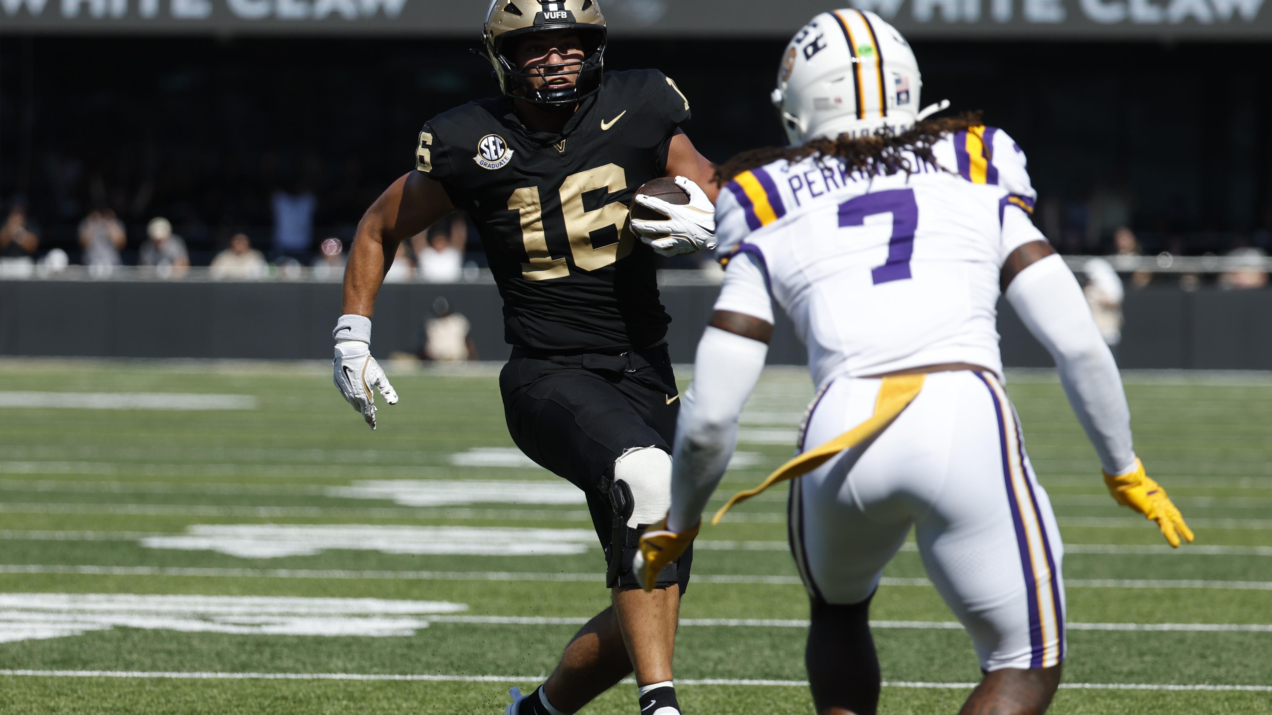 COLLEGE FOOTBALL: OCT 18 LSU at Vanderbilt