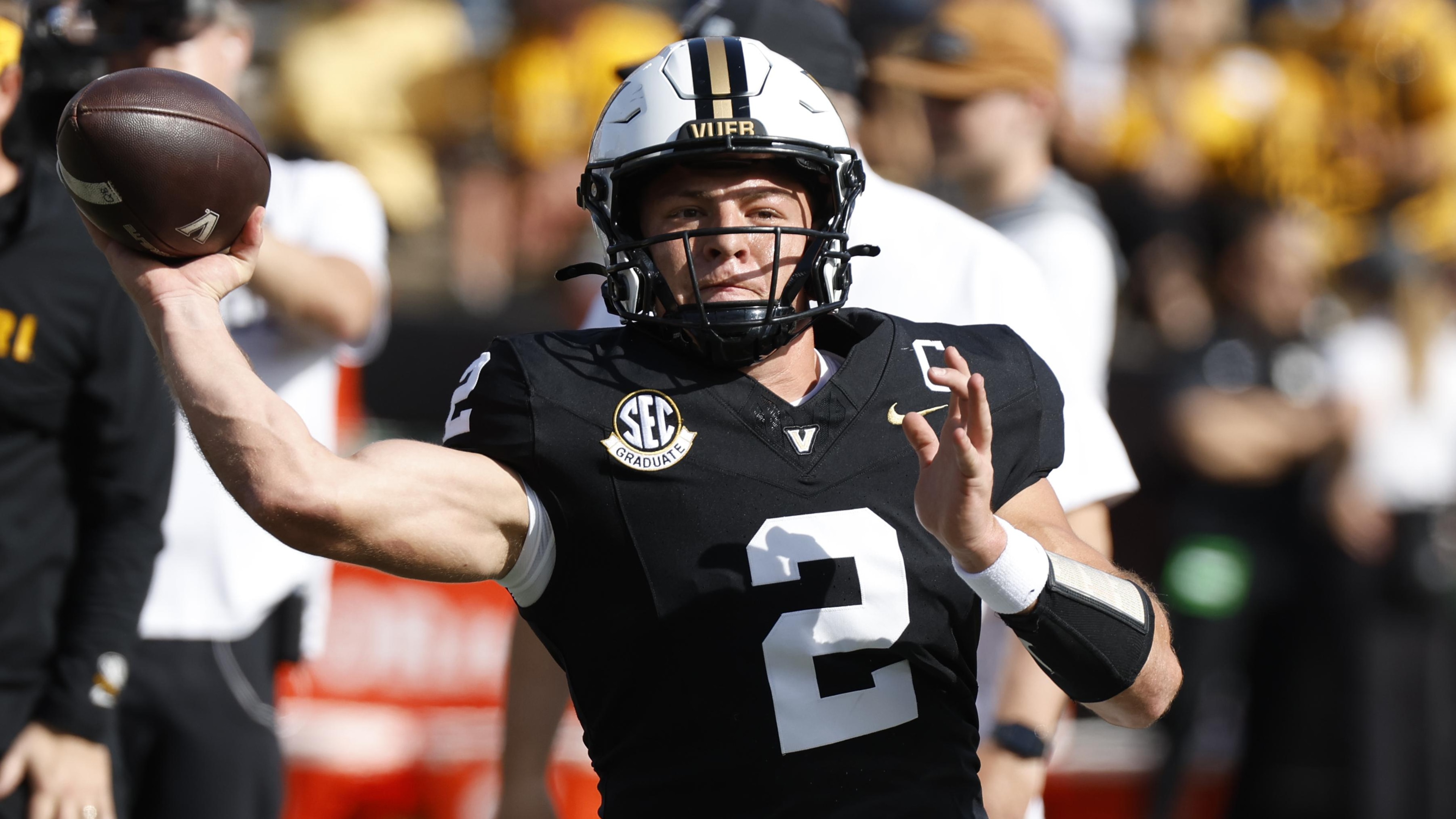 COLLEGE FOOTBALL: OCT 25 Missouri at Vanderbilt