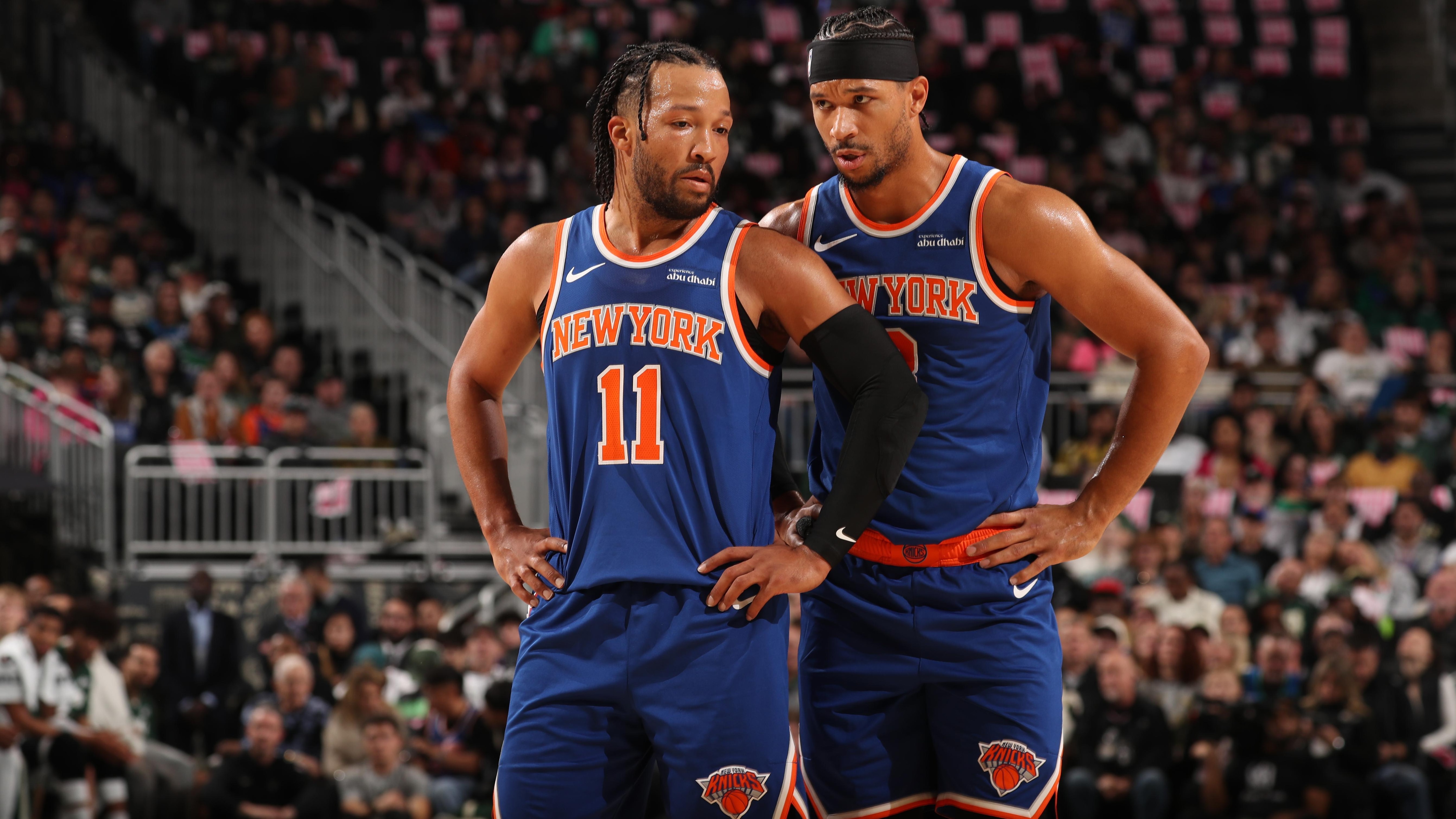 Josh Hart Jokes After Knicks' Jalen Brunson Hit