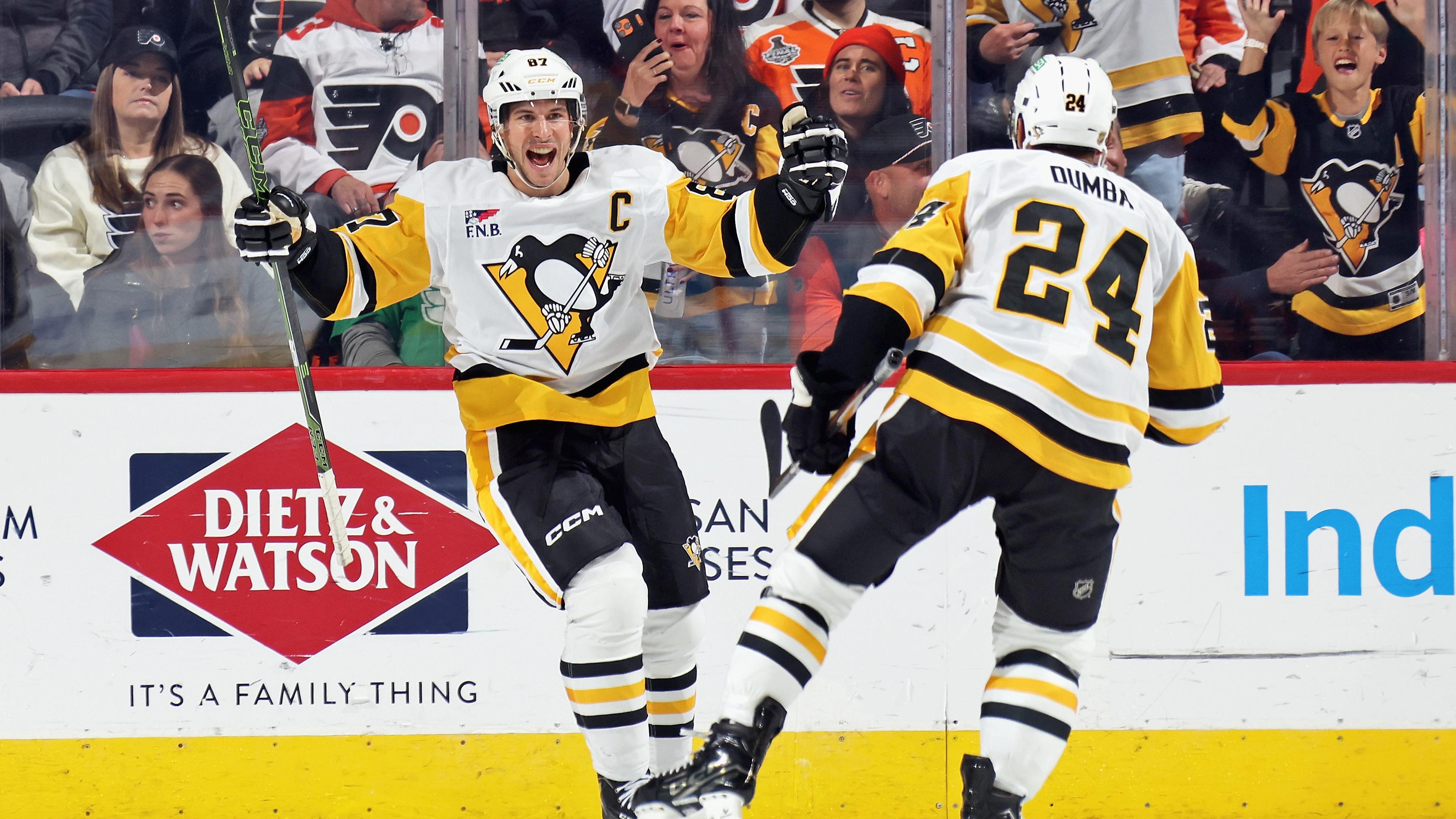 Pittsburgh Penguins v Philadelphia Flyers