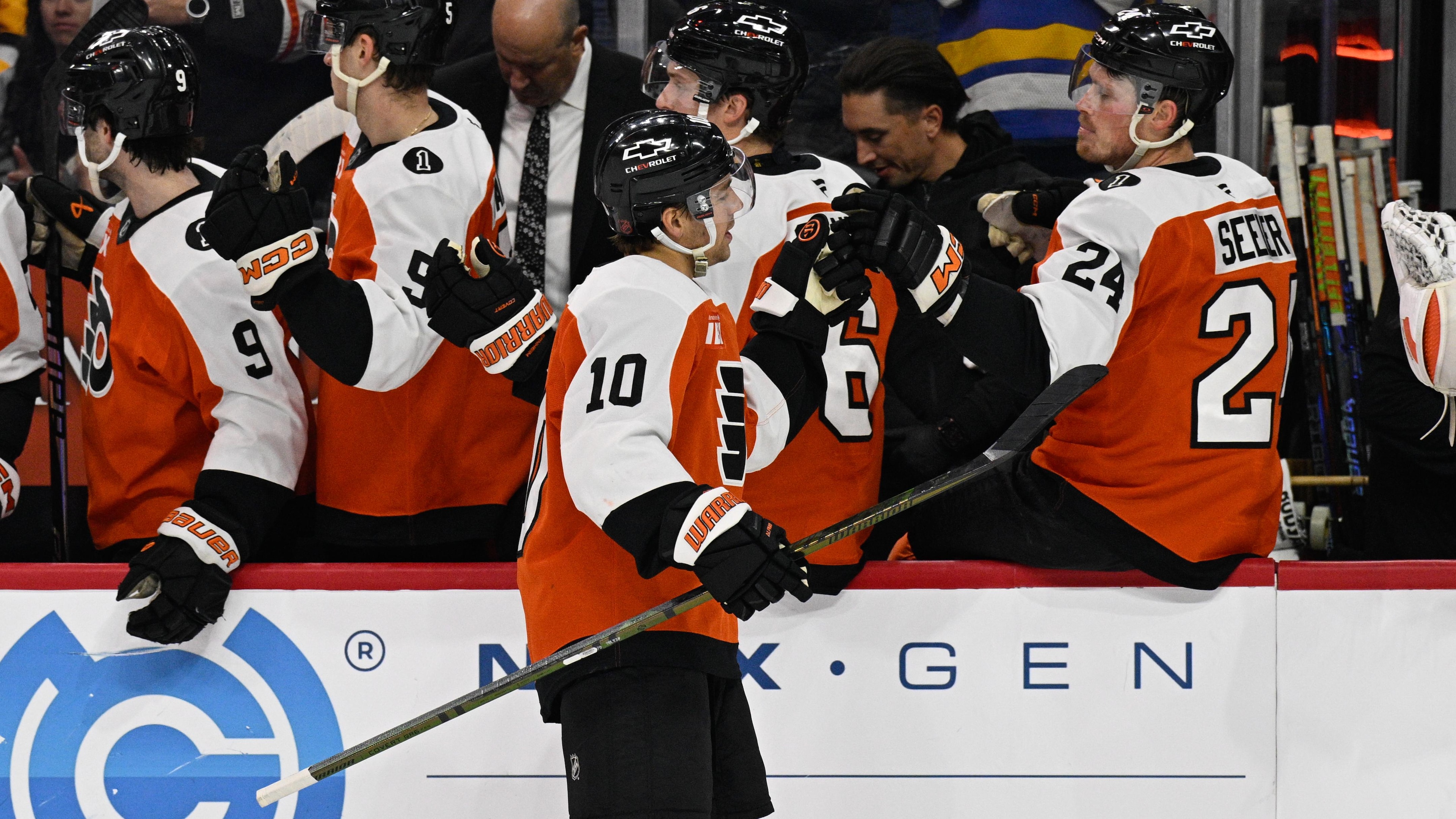 NHL: OCT 28 Penguins at Flyers NHL: OCT 28 Penguins at Flyers