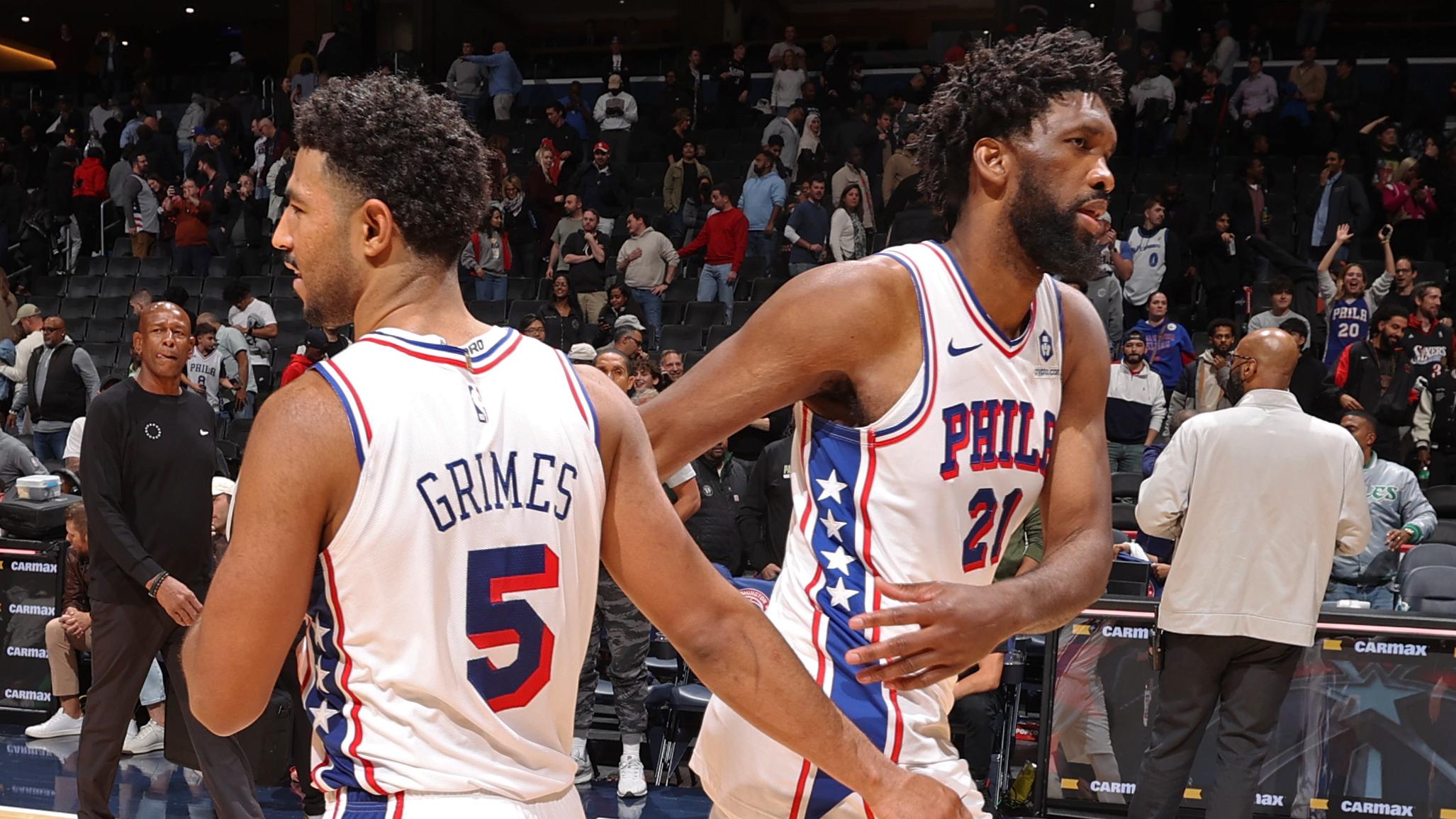 Philadelphia 76ers v Washington Wizards