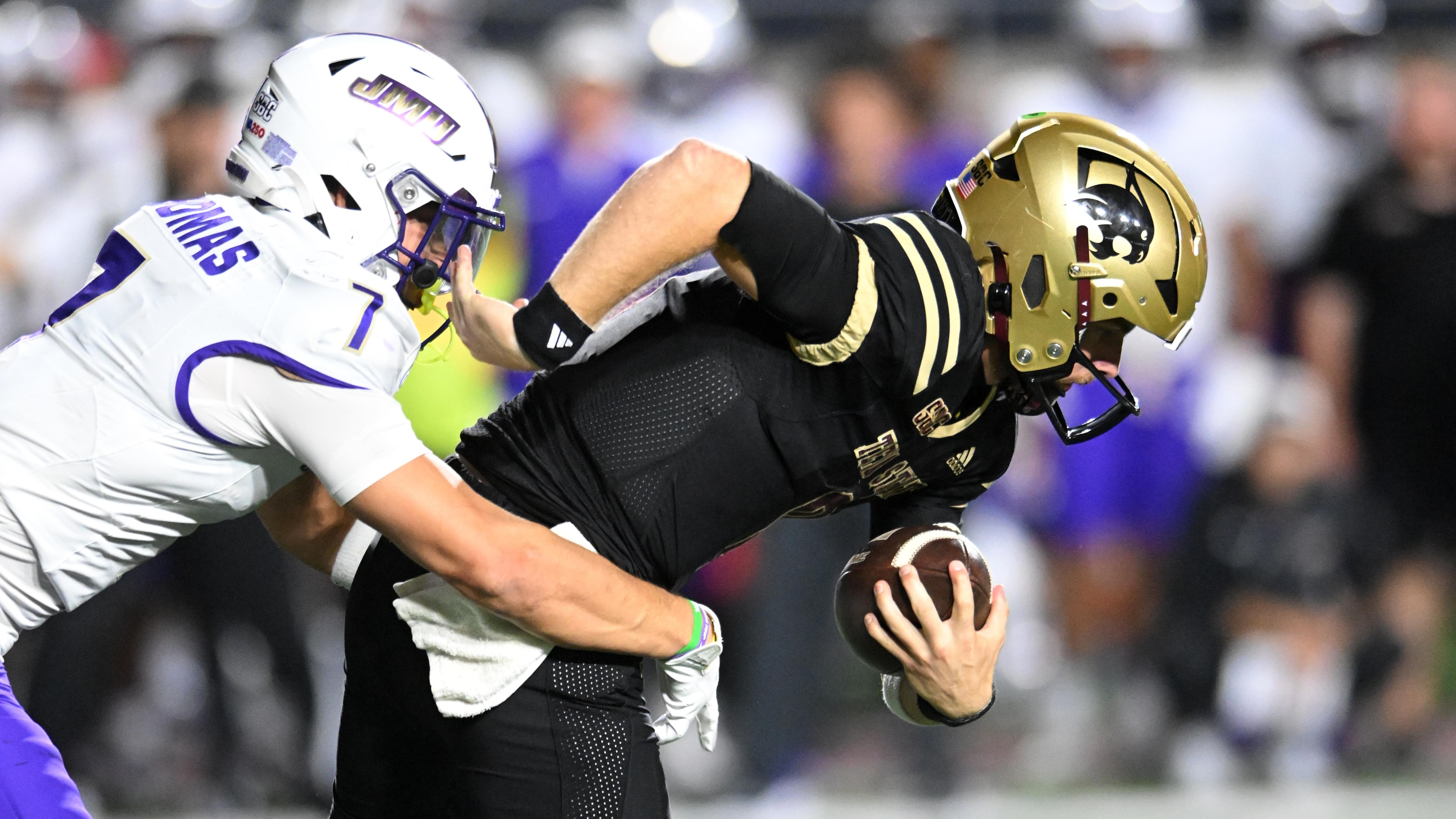 COLLEGE FOOTBALL: OCT 28 James Madison at Texas State