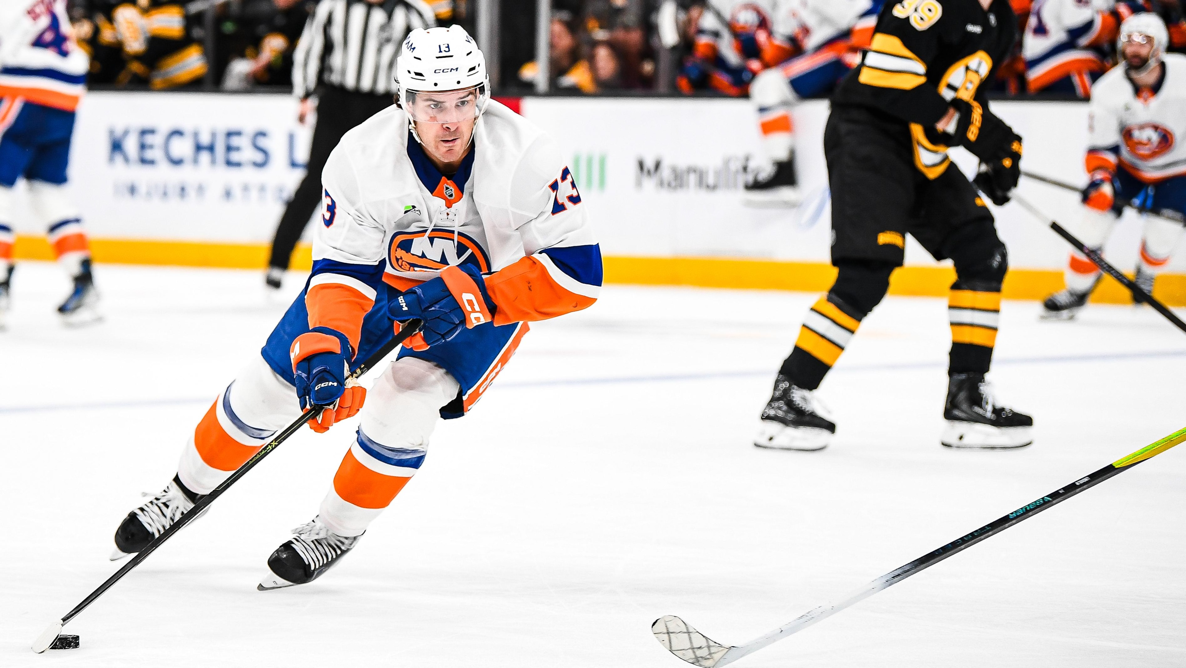 New York Islanders v Boston Bruins New York Islanders v Boston Bruins