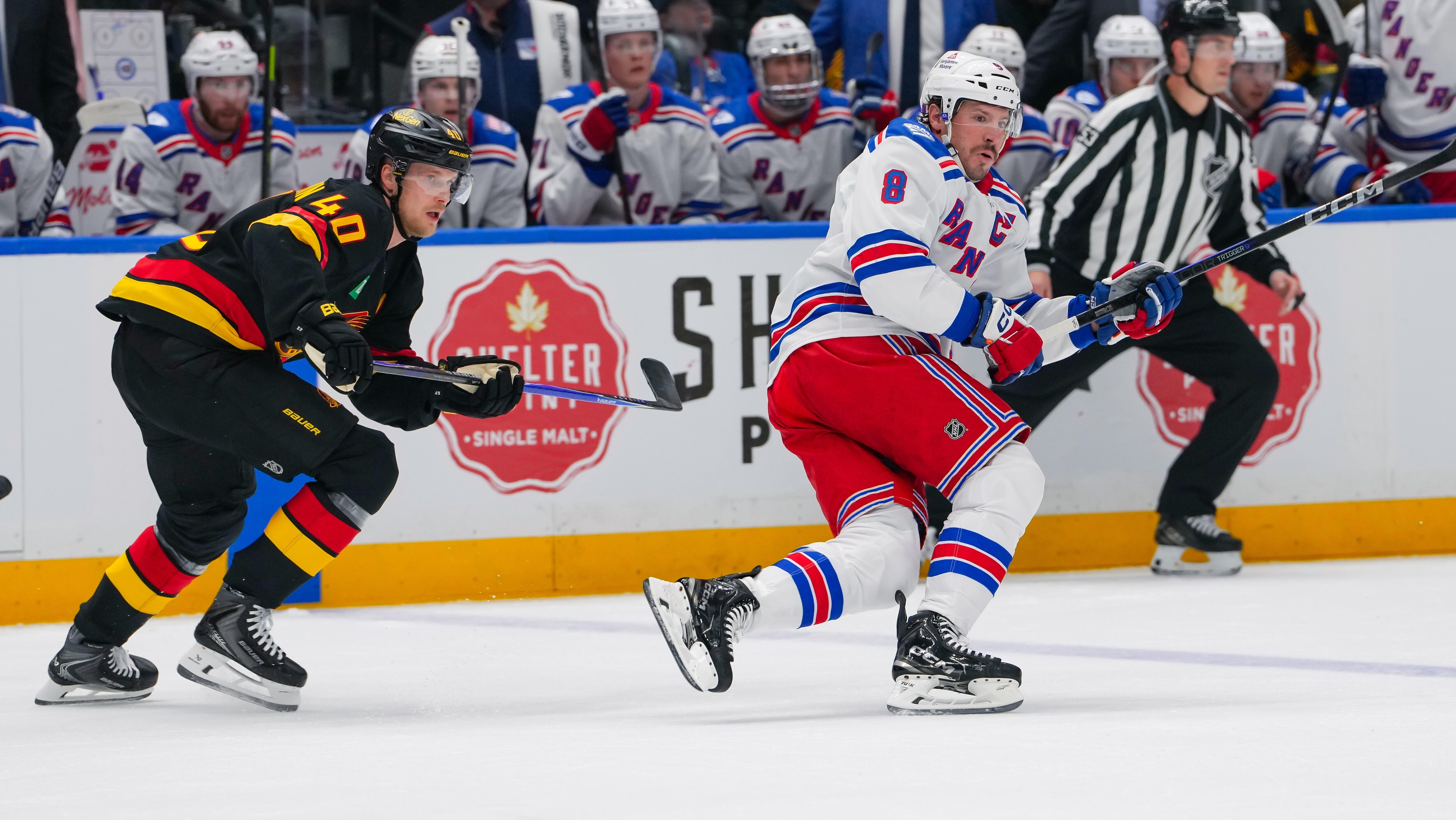 New York Rangers v Vancouver Canucks