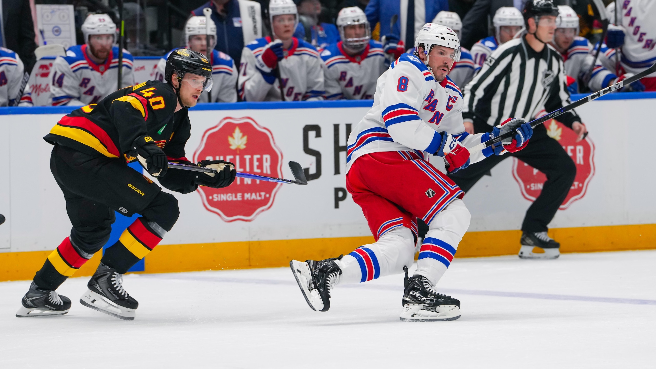 New York Rangers v Vancouver Canucks