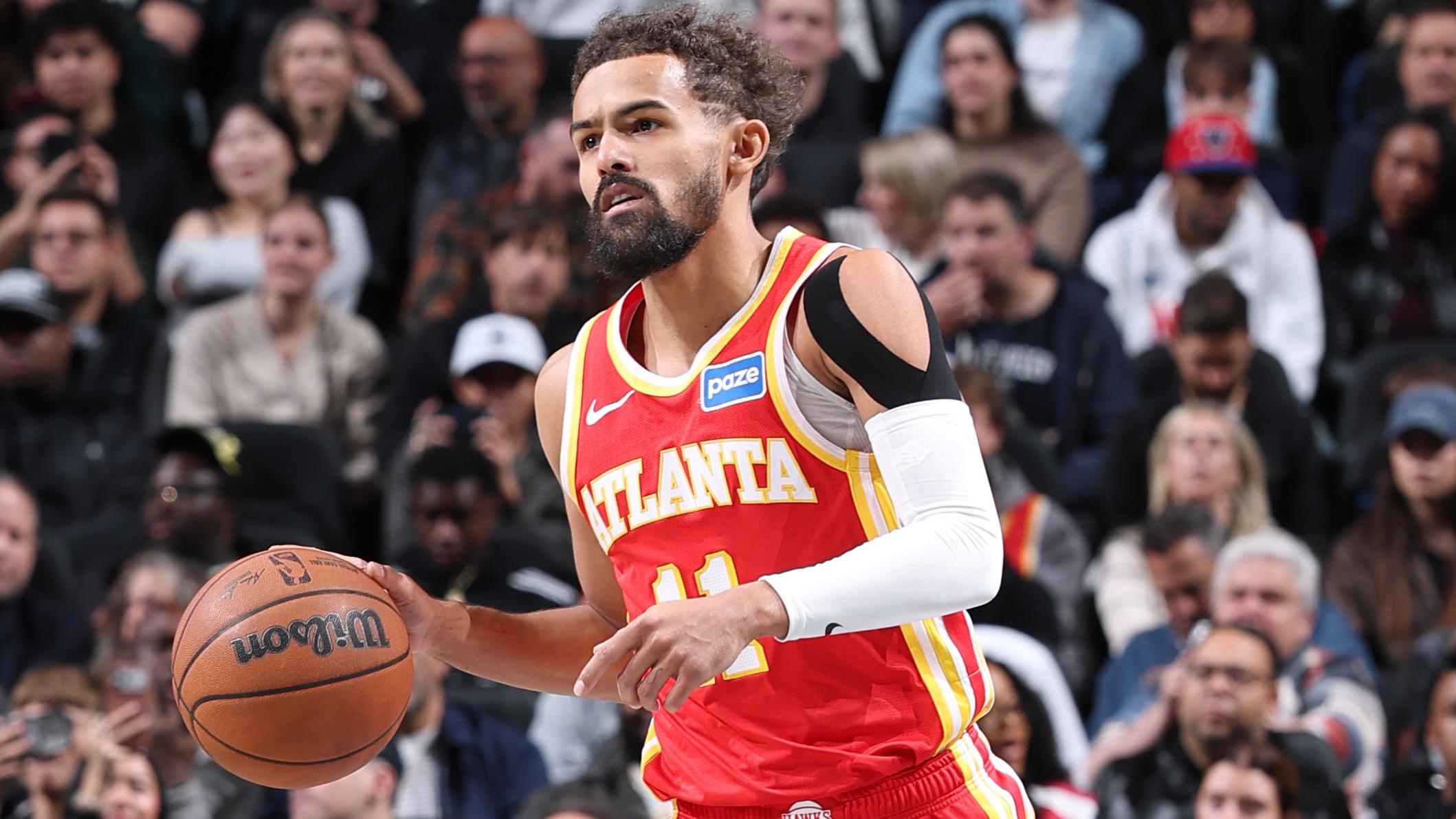 Trae Young Has Sprained MCL