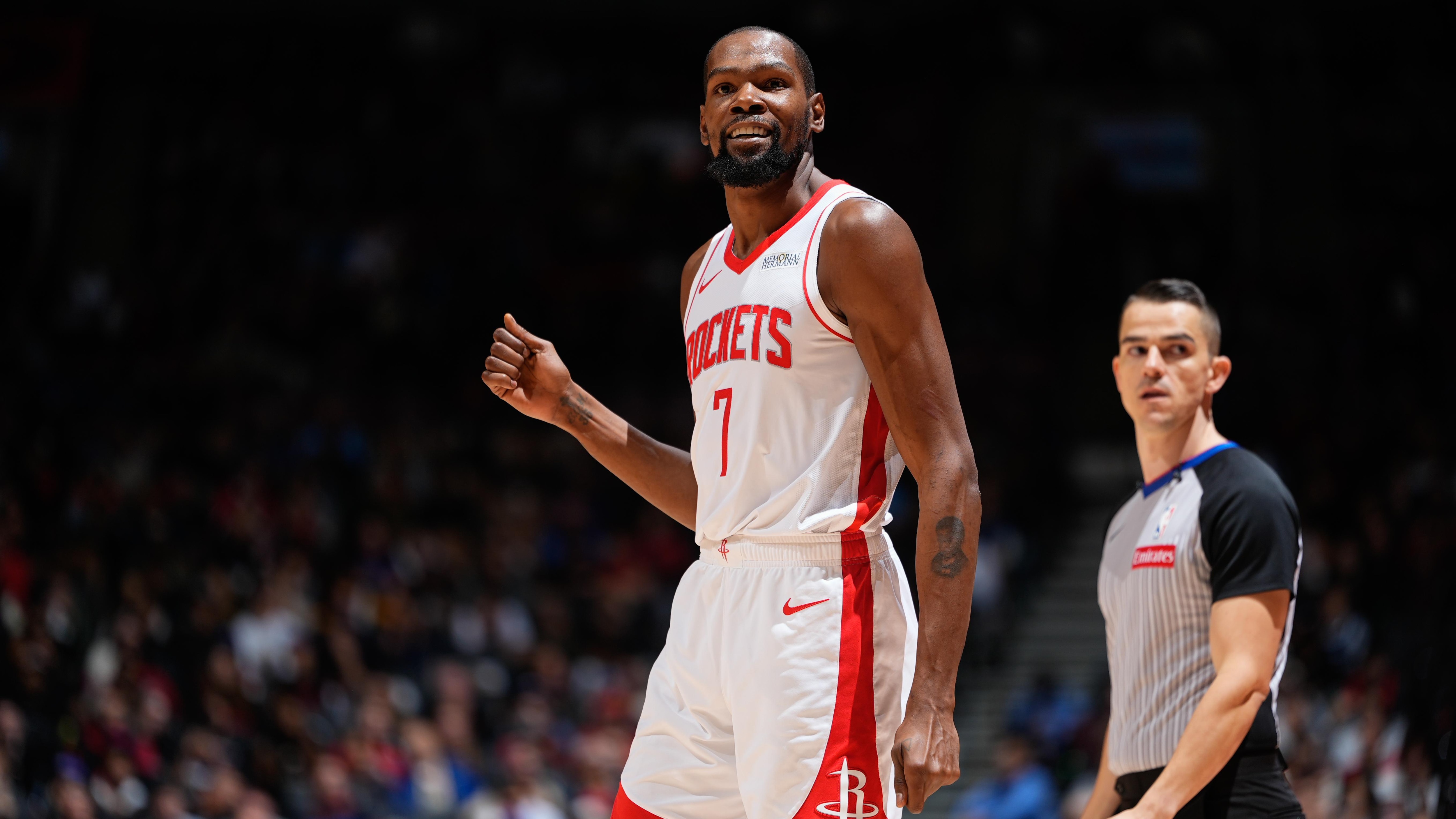 Kevin Durant Jokingly Apologizes to Trolling Fan After Rockets' Win vs ...
