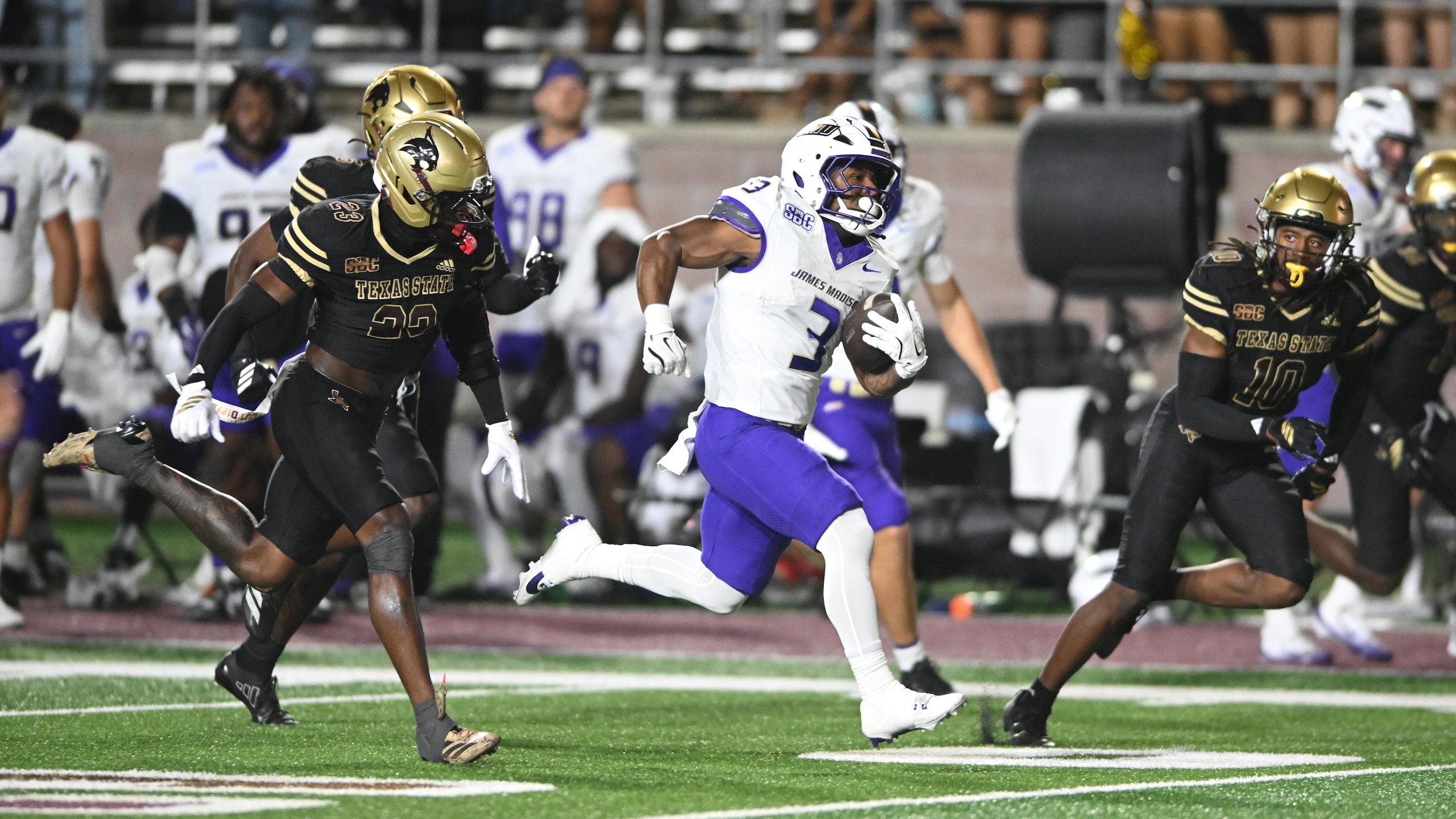 COLLEGE FOOTBALL: OCT 28 James Madison at Texas State