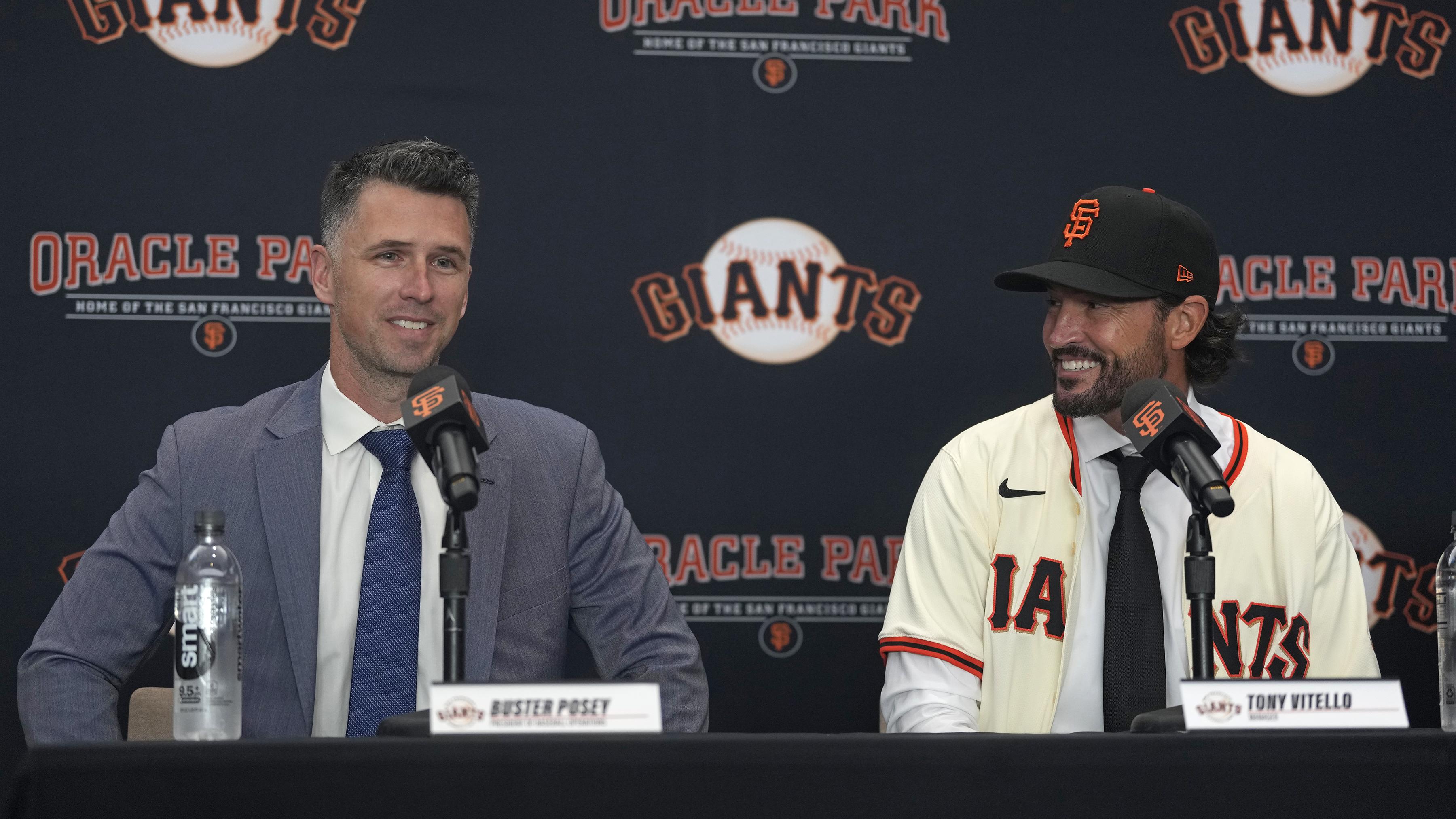 San Francisco Giants Introduce Manager Tony Vitello