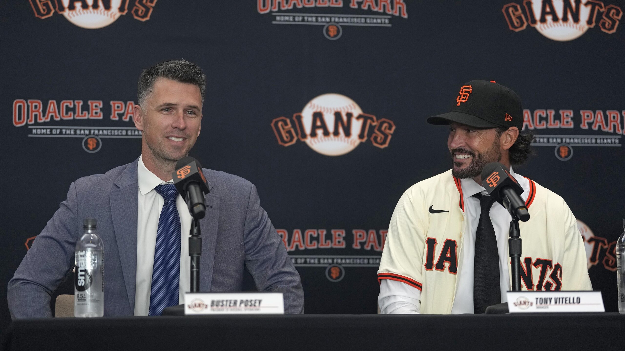 San Francisco Giants Introduce Manager Tony Vitello