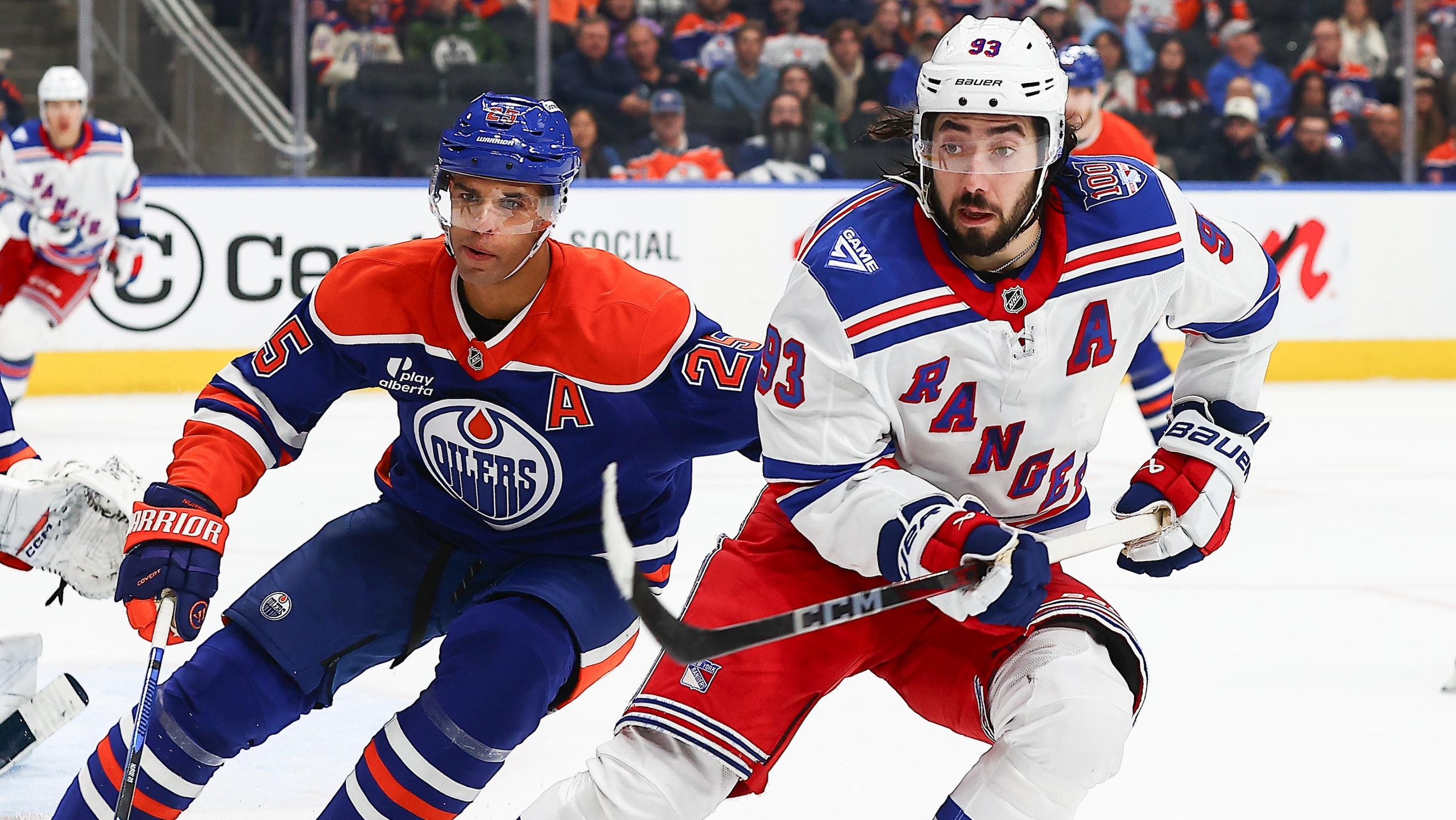 NHL: OCT 30 Rangers at Oilers