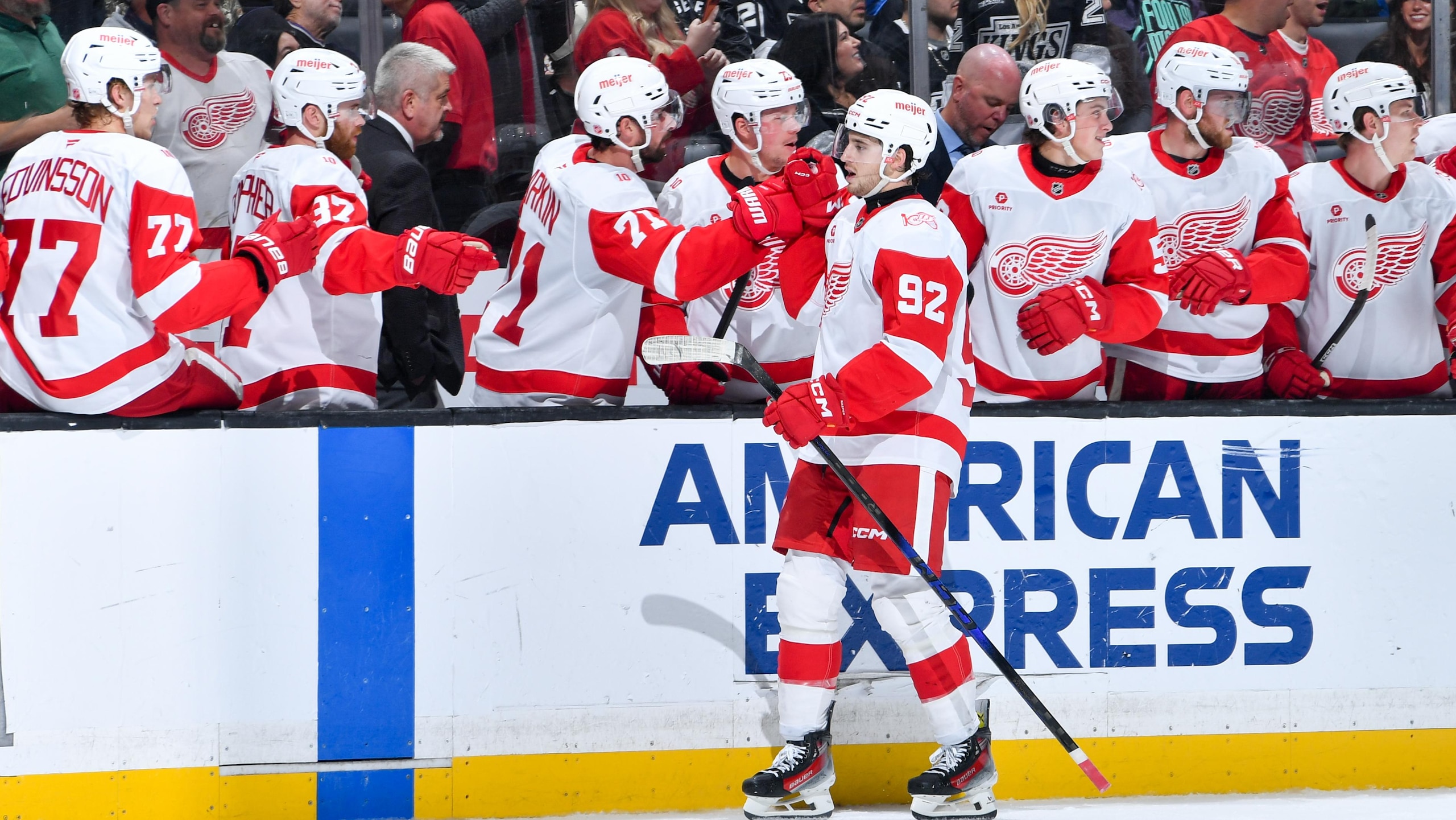 Detroit Red Wings v Los Angeles Kings