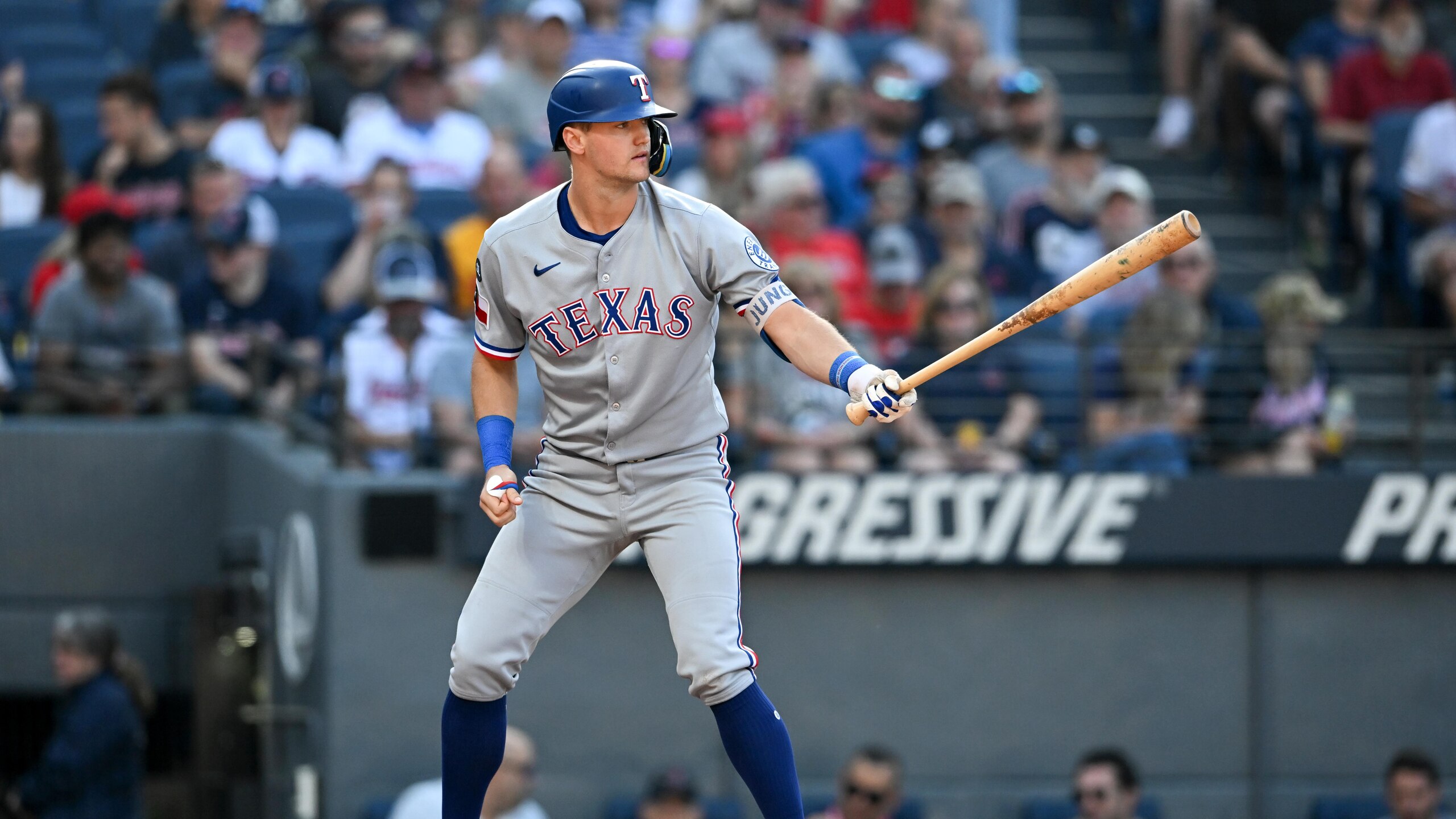 Texas Rangers v Cleveland Guardians Texas Rangers v Cleveland Guardians