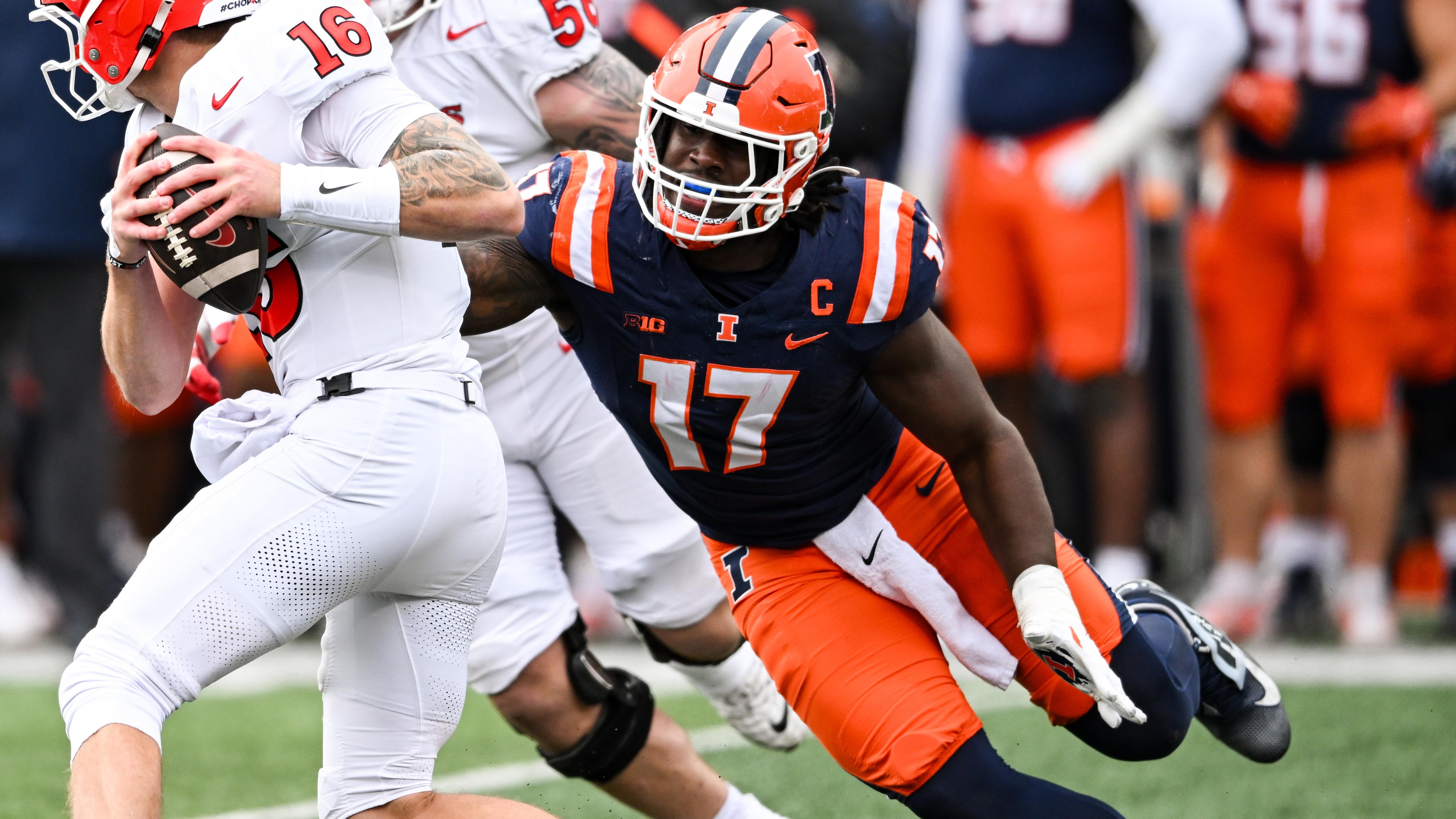 COLLEGE FOOTBALL: NOV 01 Rutgers at Illinois