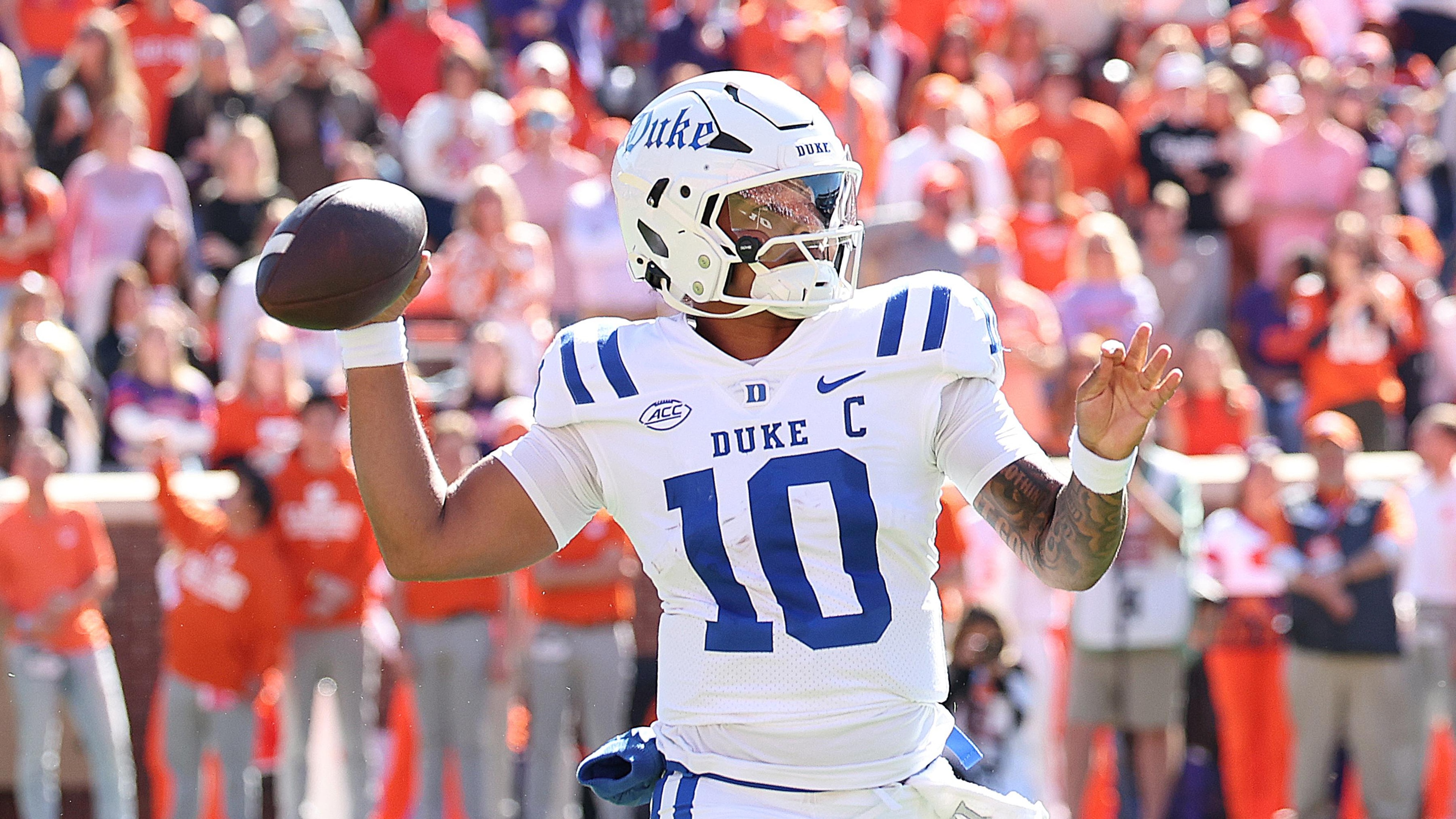 COLLEGE FOOTBALL: NOV 01 Duke at Clemson COLLEGE FOOTBALL: NOV 01 Duke at Clemson