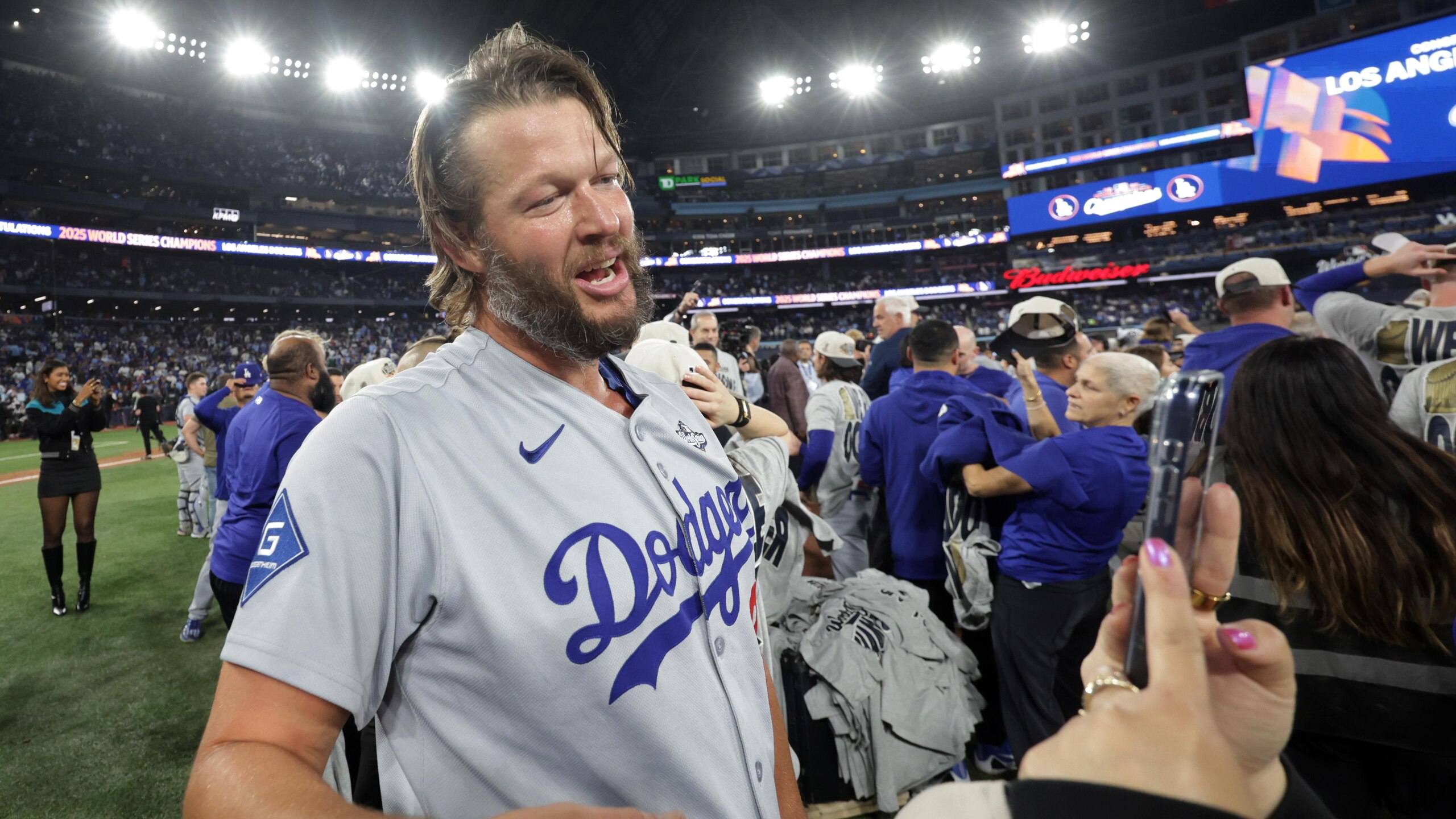 World Series - Los Angeles Dodgers v Toronto Blue Jays - Game 7