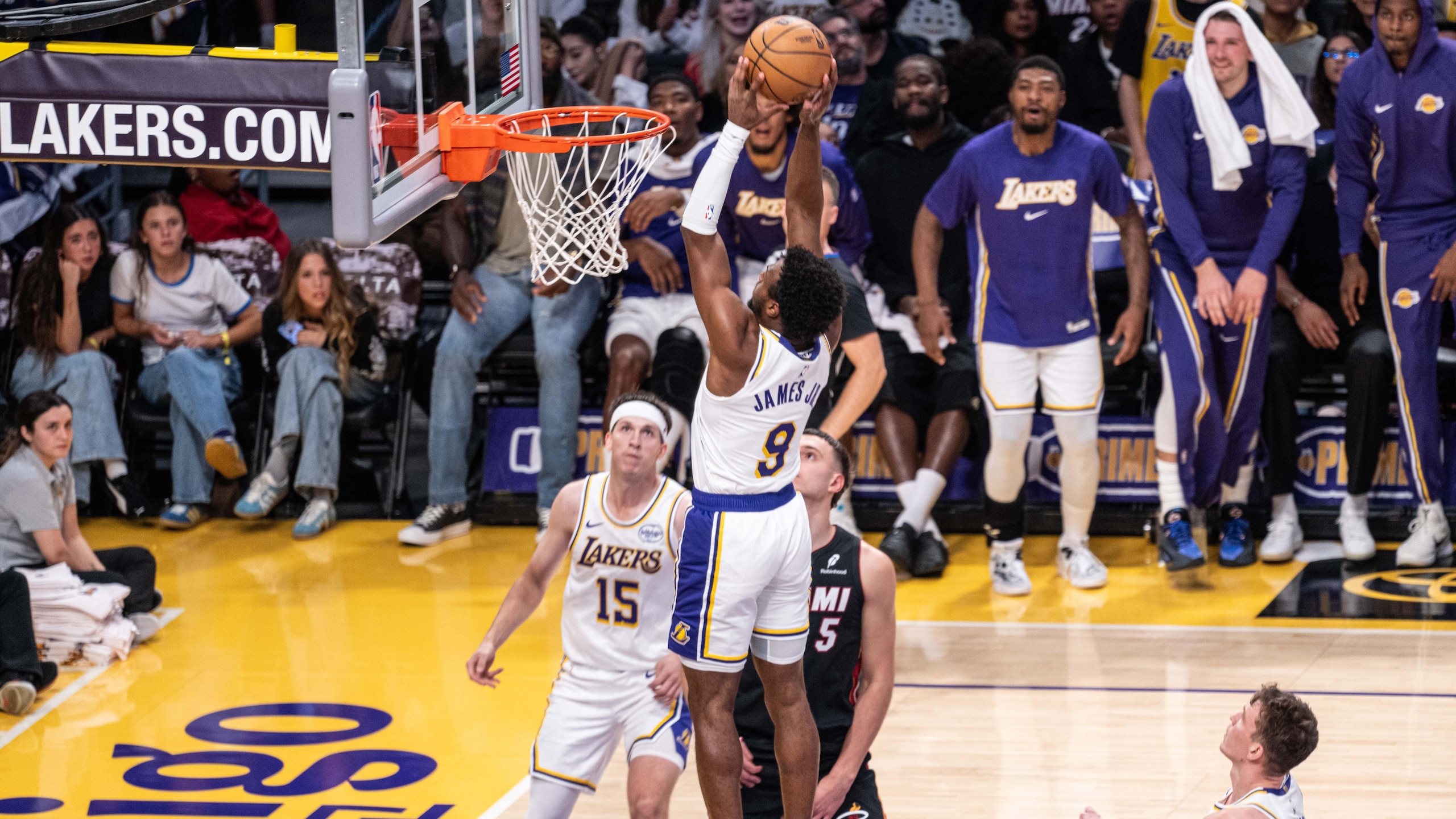 Los Angeles Lakers v Miami Heat - NBA