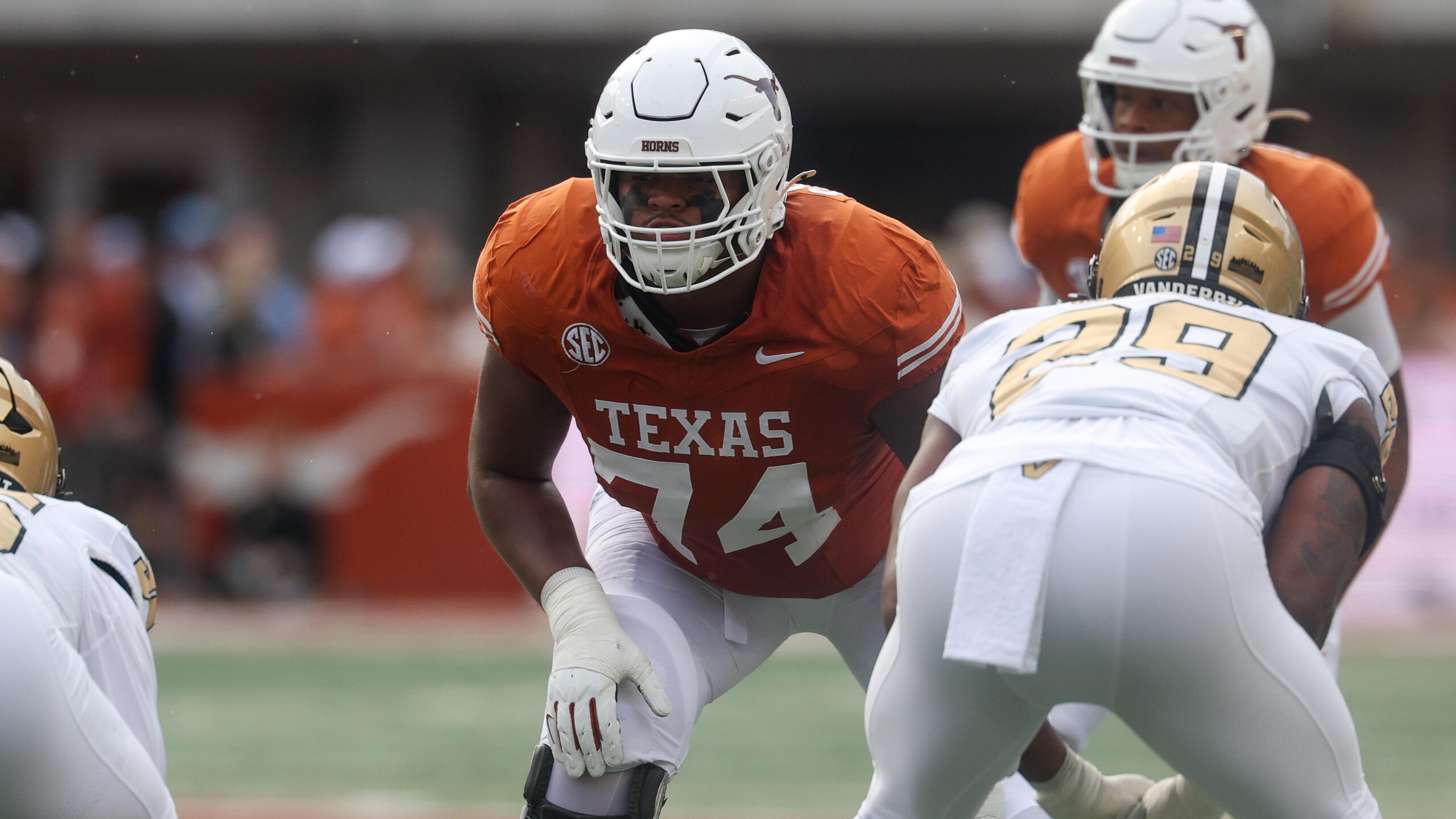 COLLEGE FOOTBALL: NOV 01 Vanderbilt at Texas COLLEGE FOOTBALL: NOV 01 Vanderbilt at Texas