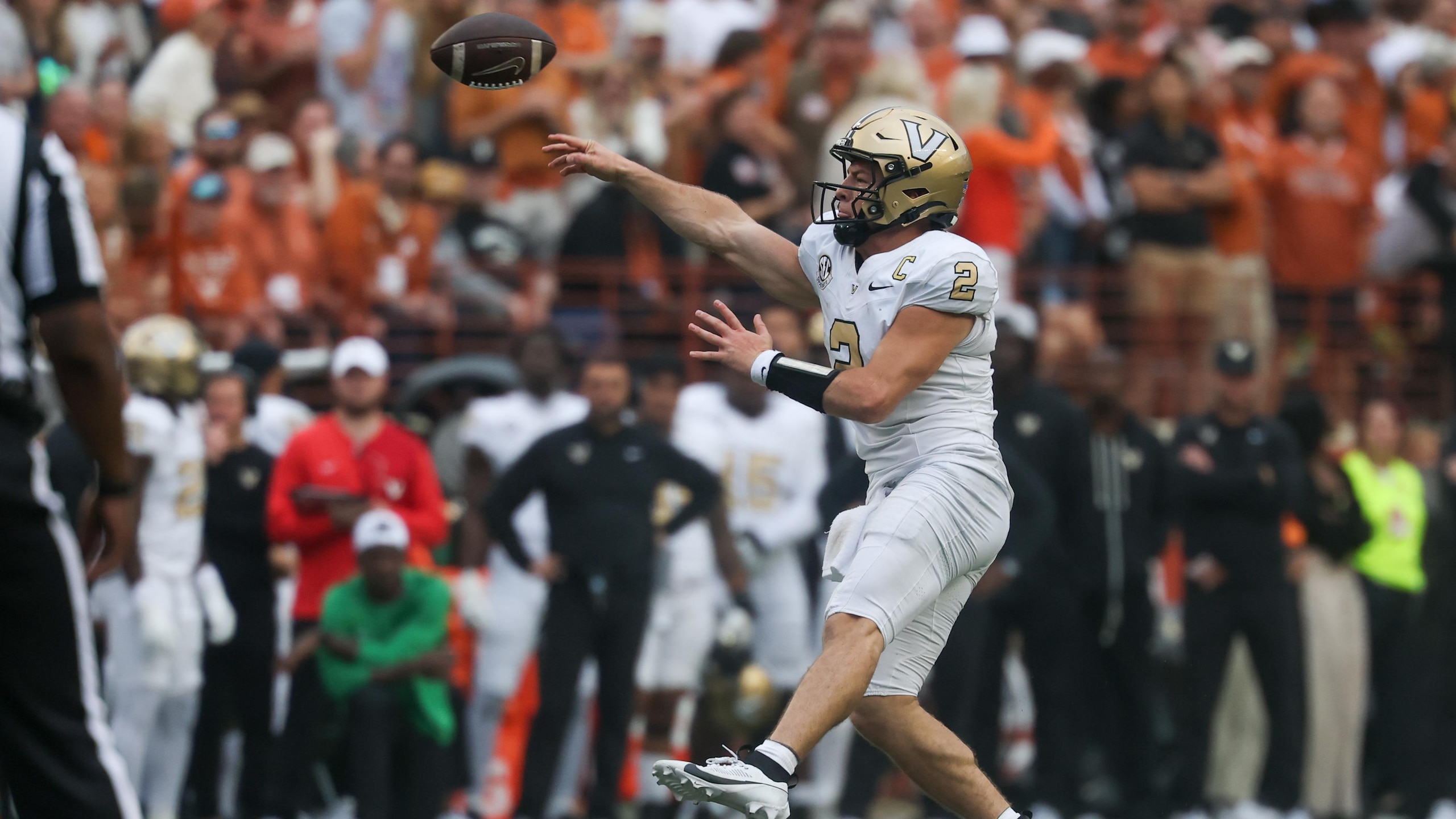 COLLEGE FOOTBALL: NOV 01 Vanderbilt at Texas