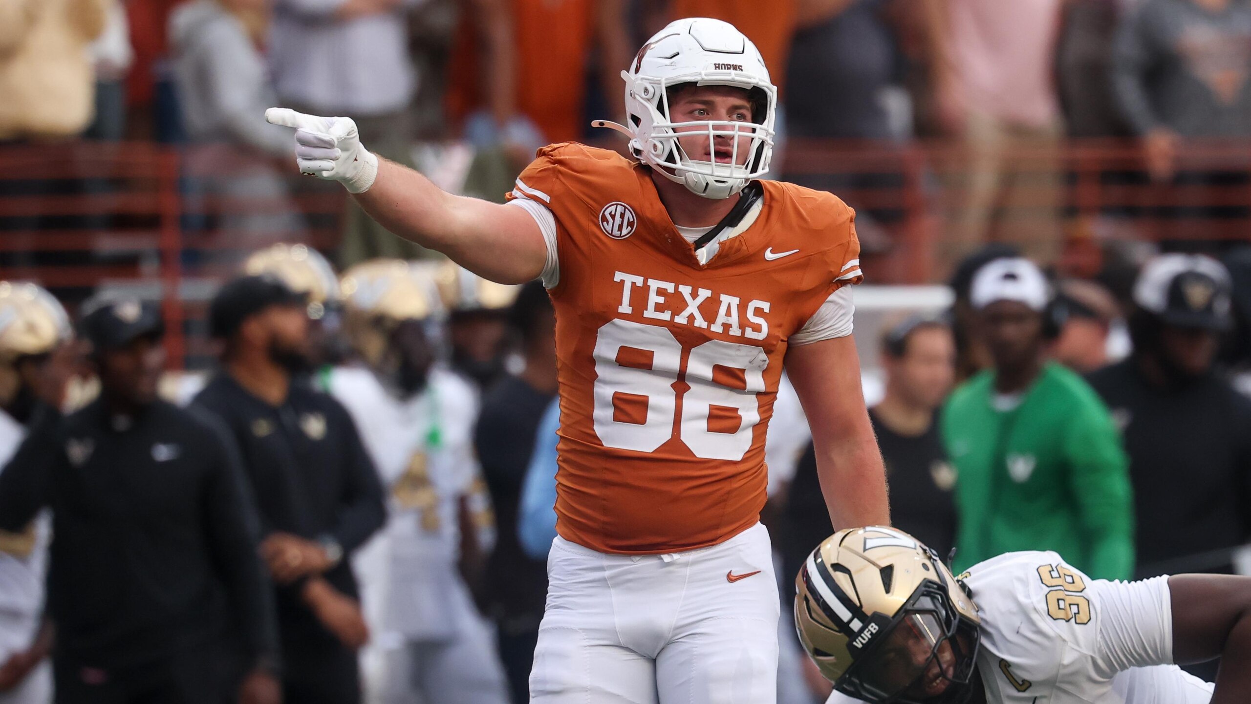 COLLEGE FOOTBALL: NOV 01 Vanderbilt at Texas