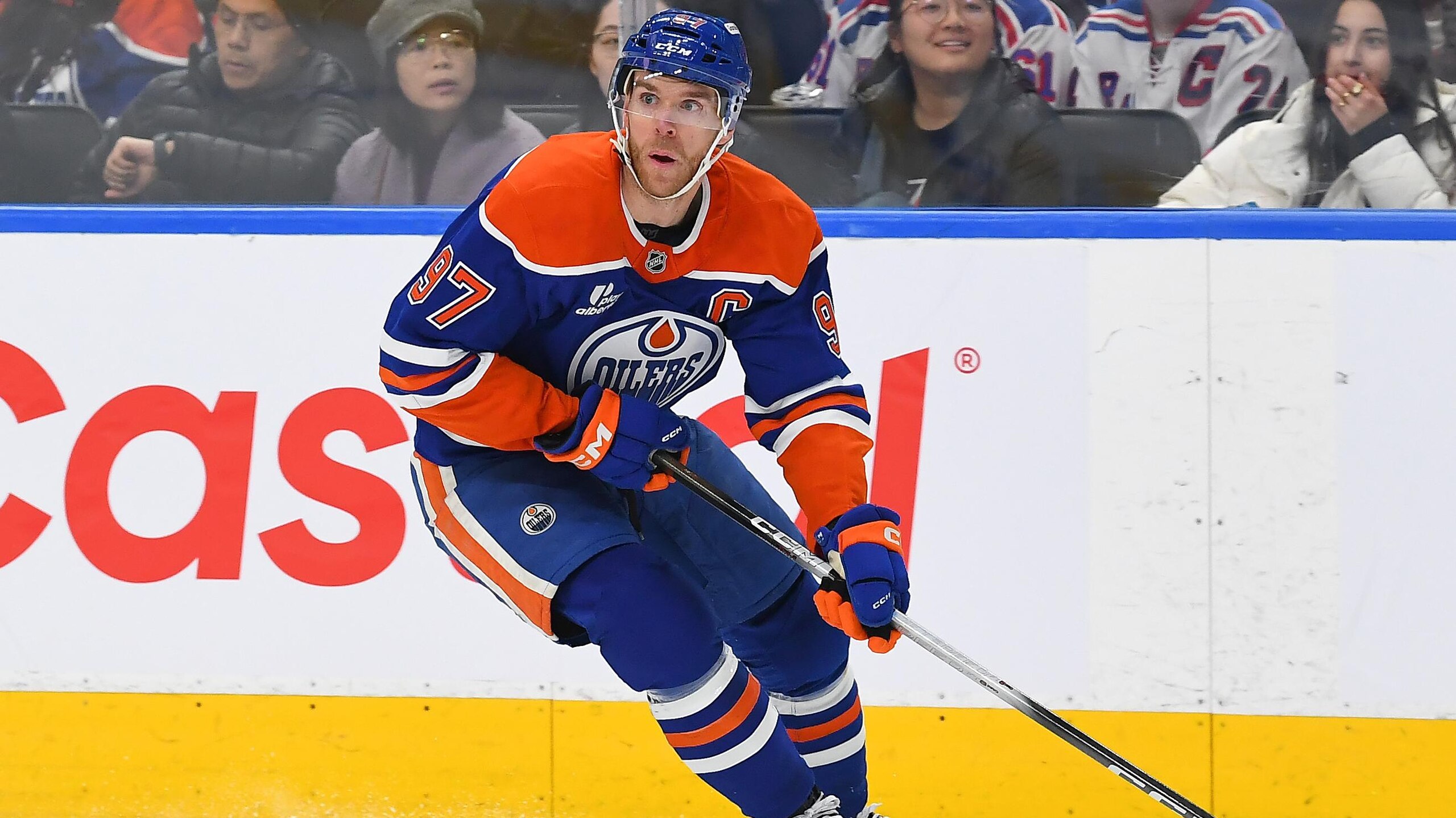New York Rangers v Edmonton Oilers