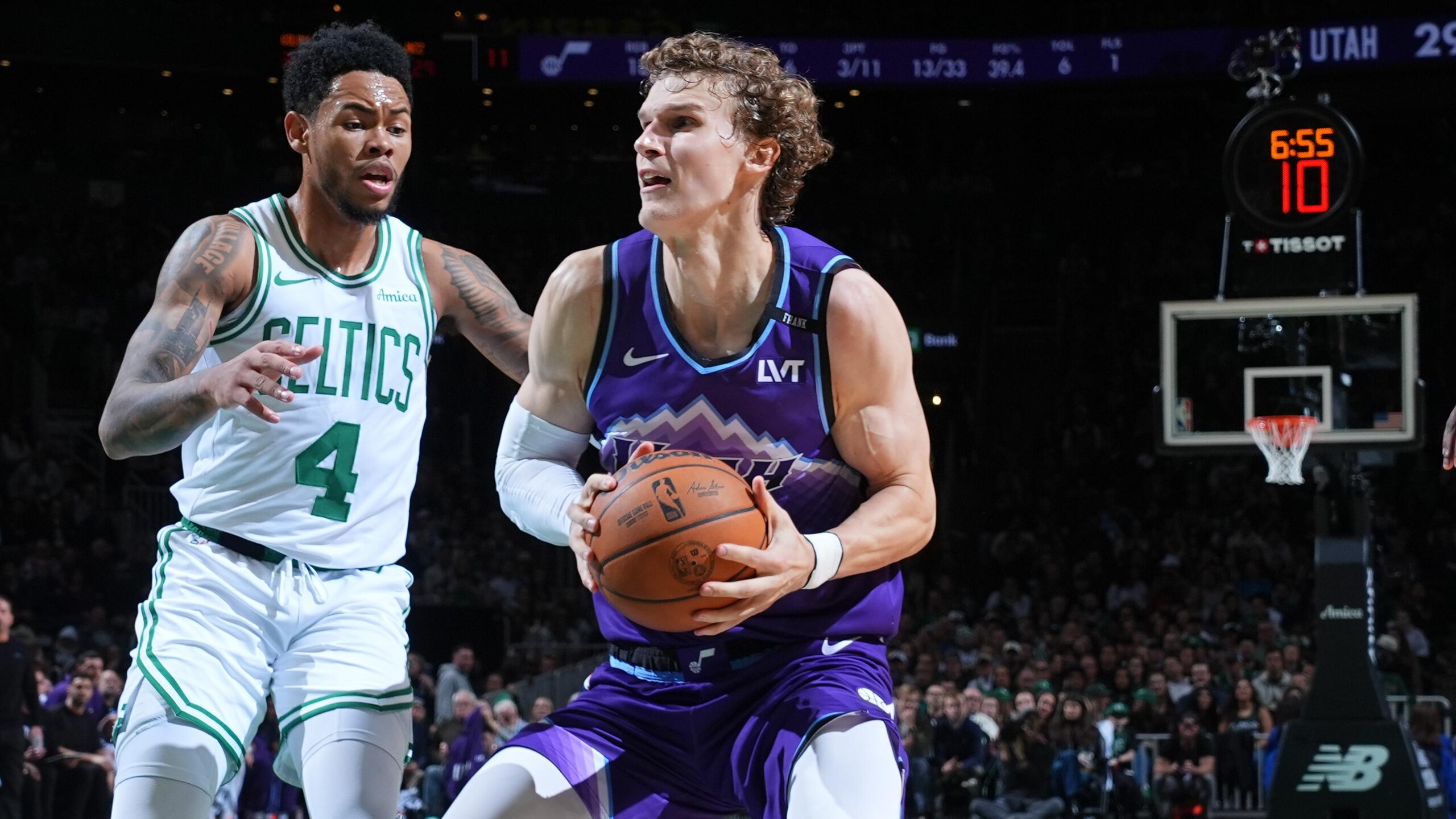 Utah Jazz v Boston Celtics Utah Jazz v Boston Celtics